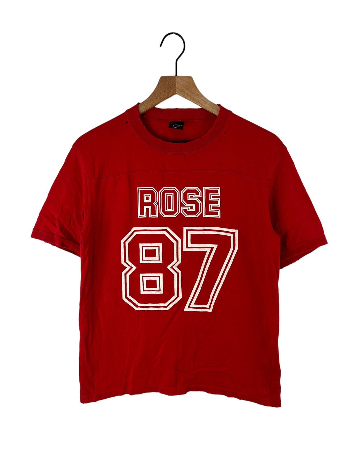 Number (N)ine 06SS Number Nine Rose 87 Print T-Shirts | Grailed