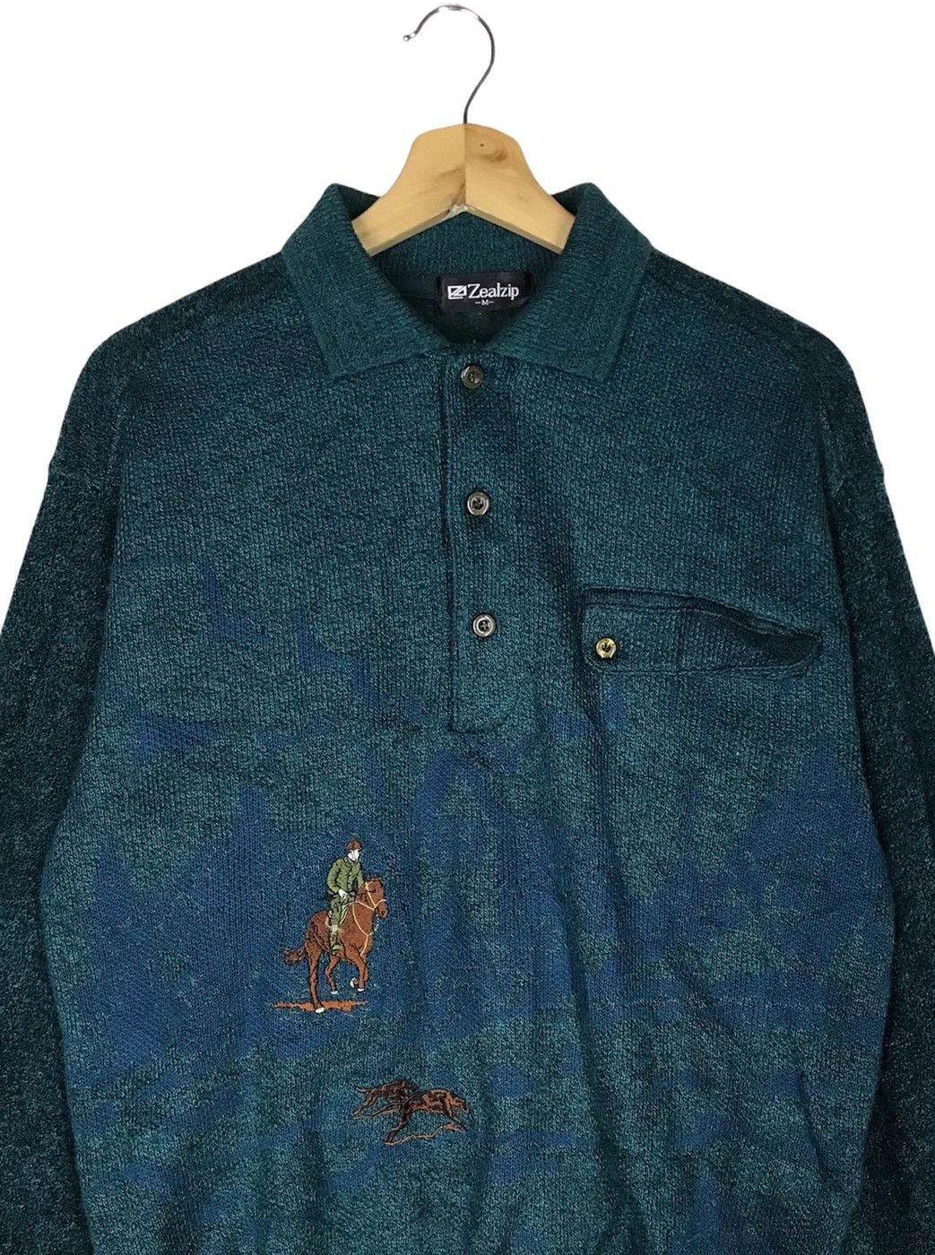 Other Vtg Zealzip Art Fleece Sweaters Size US M / EU 48-50 / 2 - 3 Thumbnail