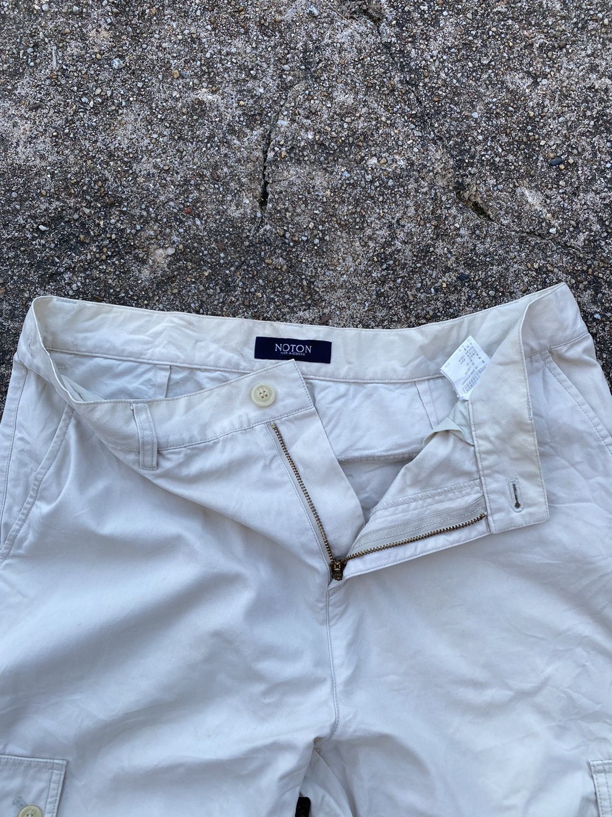 Japanese Brand Vintage Noton Japanese Brand Cargo Pant 6 Pocket Size 32x43 Size US 32 / EU 48 - 4 Thumbnail