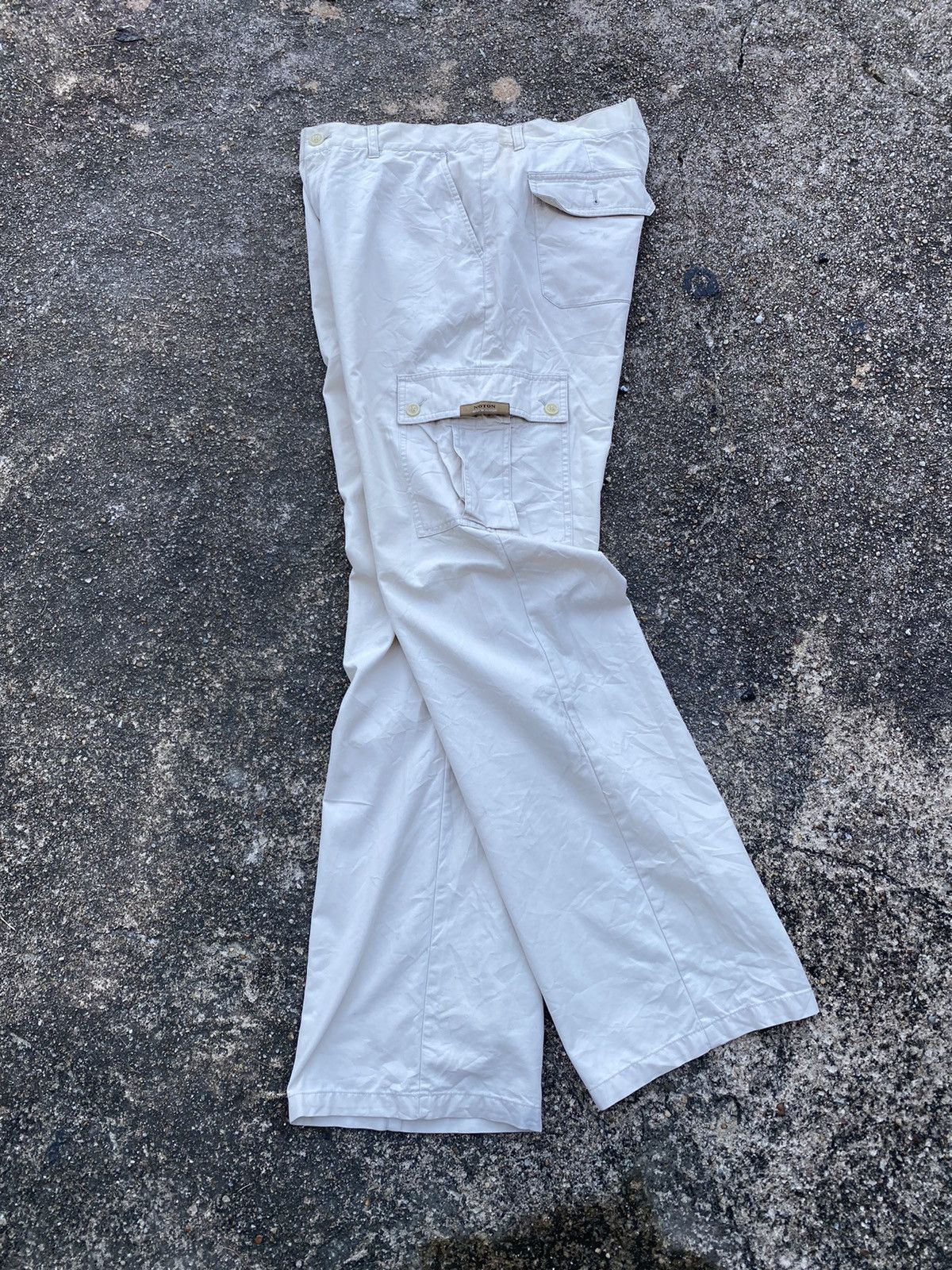 Japanese Brand Vintage Noton Japanese Brand Cargo Pant 6 Pocket Size 32x43 Size US 32 / EU 48 - 2 Thumbnail