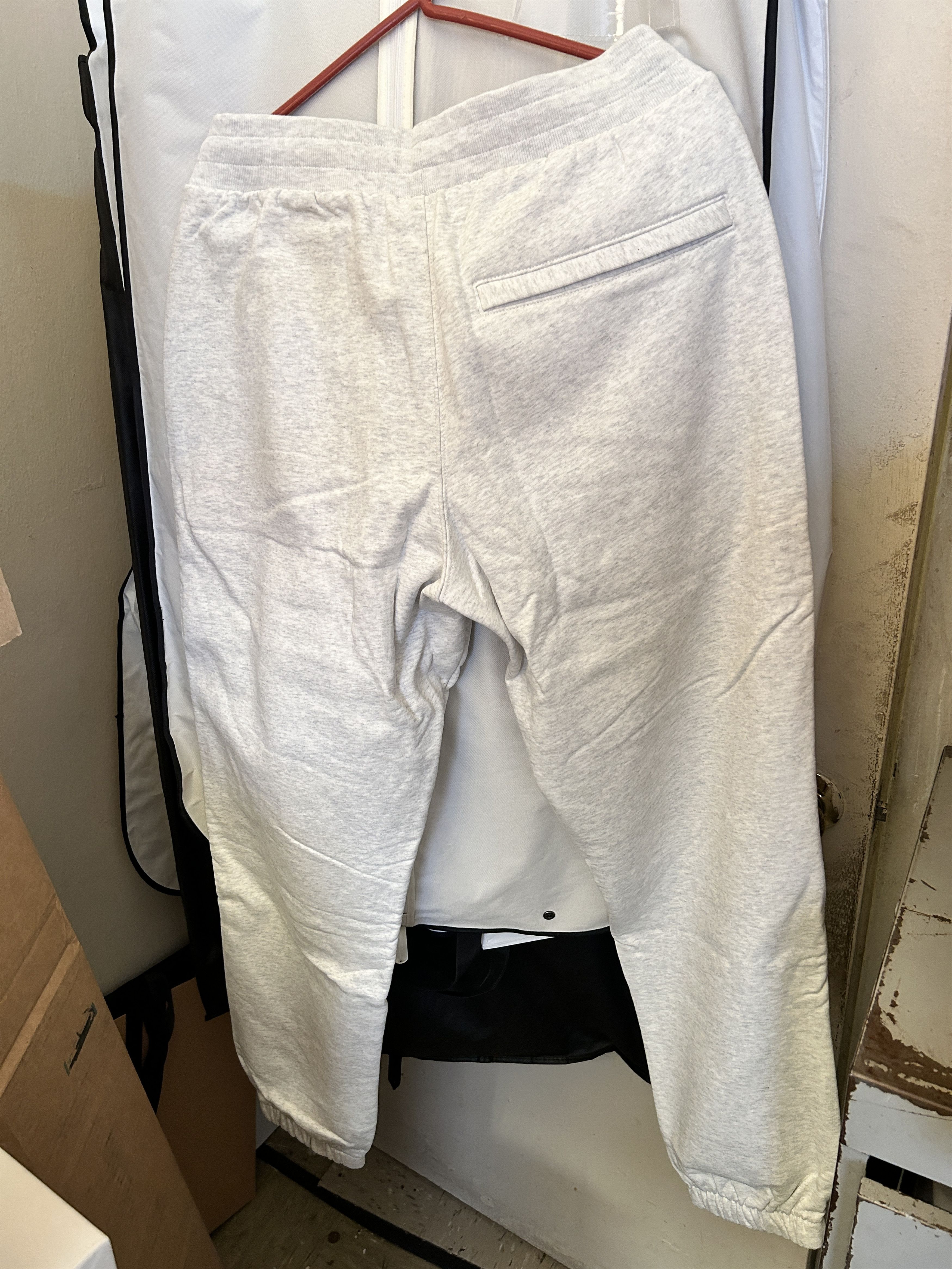 Palace × Reebok Palace Reebok P-Bok Joggers Light Grey Marl Size US 34 / EU 50 - 6 Thumbnail