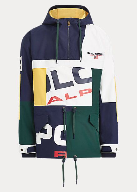 POLO RALPH LAUREN POLO SPORT COLOR-BLOCKED ANORAK JACKET