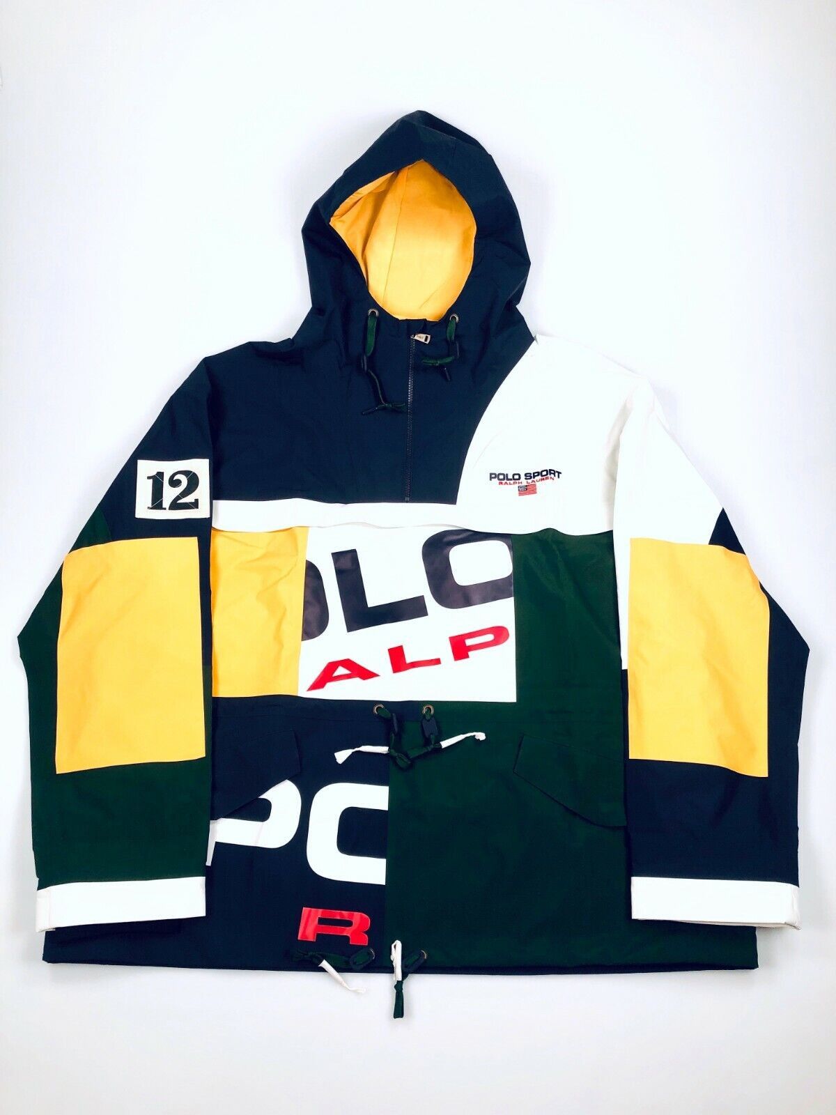 Polo Ralph Lauren POLO RALPH LAUREN POLO SPORT COLOR-BLOCKED ANORAK JACKET Size US XL / EU 56 / 4 - 12 Thumbnail