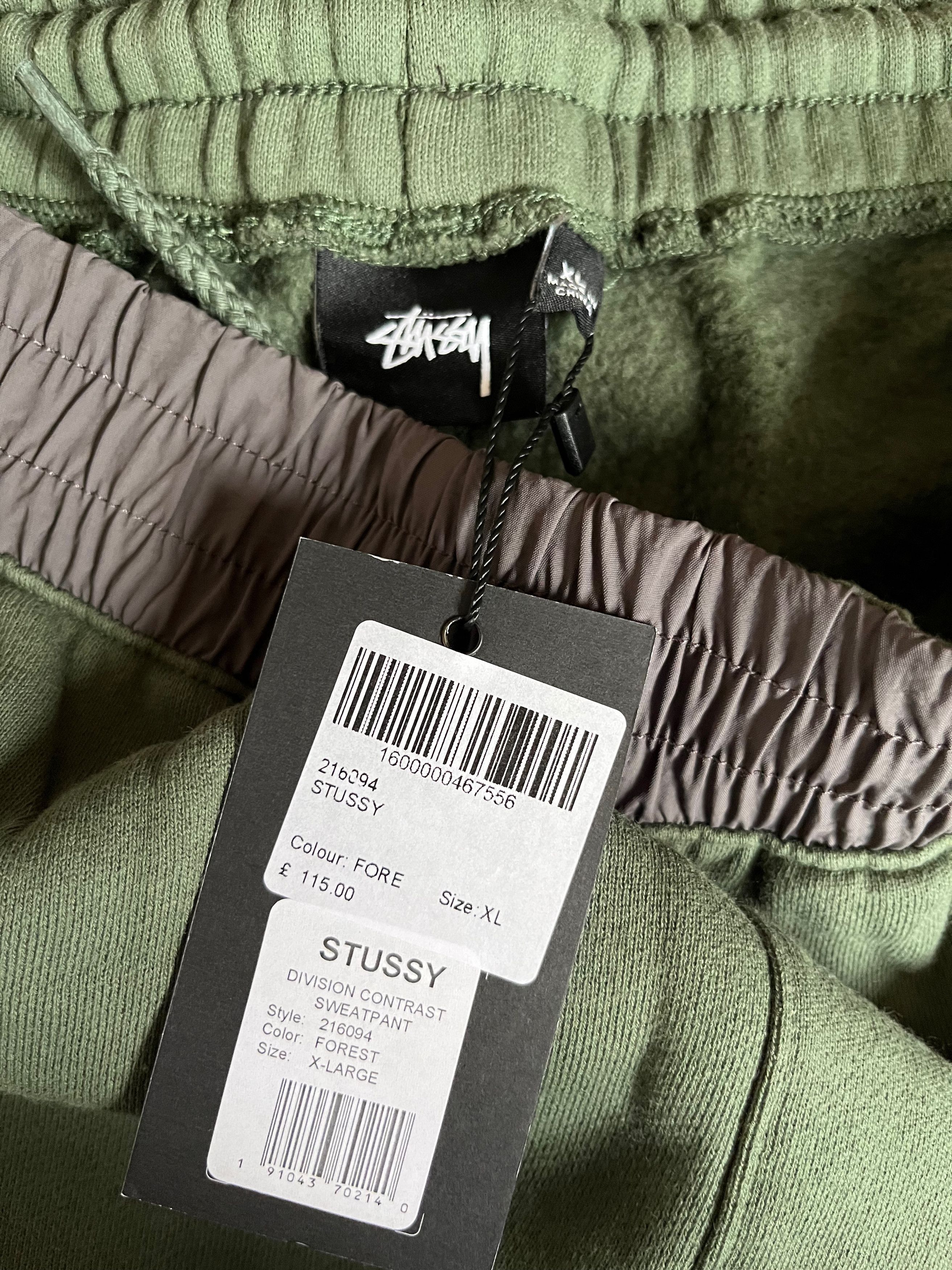Stussy Division Contrast jogging bottoms Size US 36 / EU 52 - 4 Thumbnail