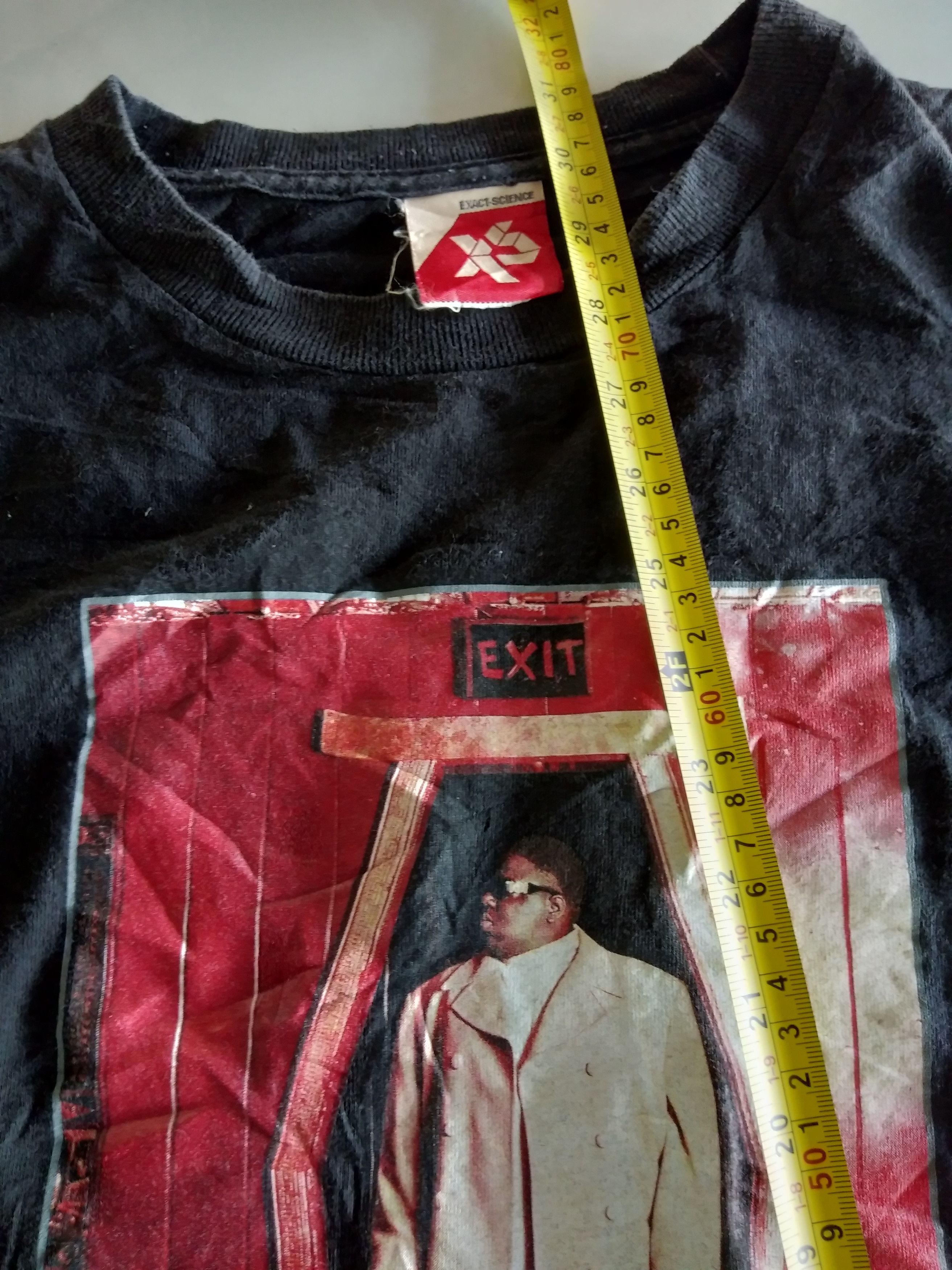 Rap Tees × Vintage Vintage 90s Notorious Big by Shawn Mortensen Size US XL / EU 56 / 4 - 3 Thumbnail