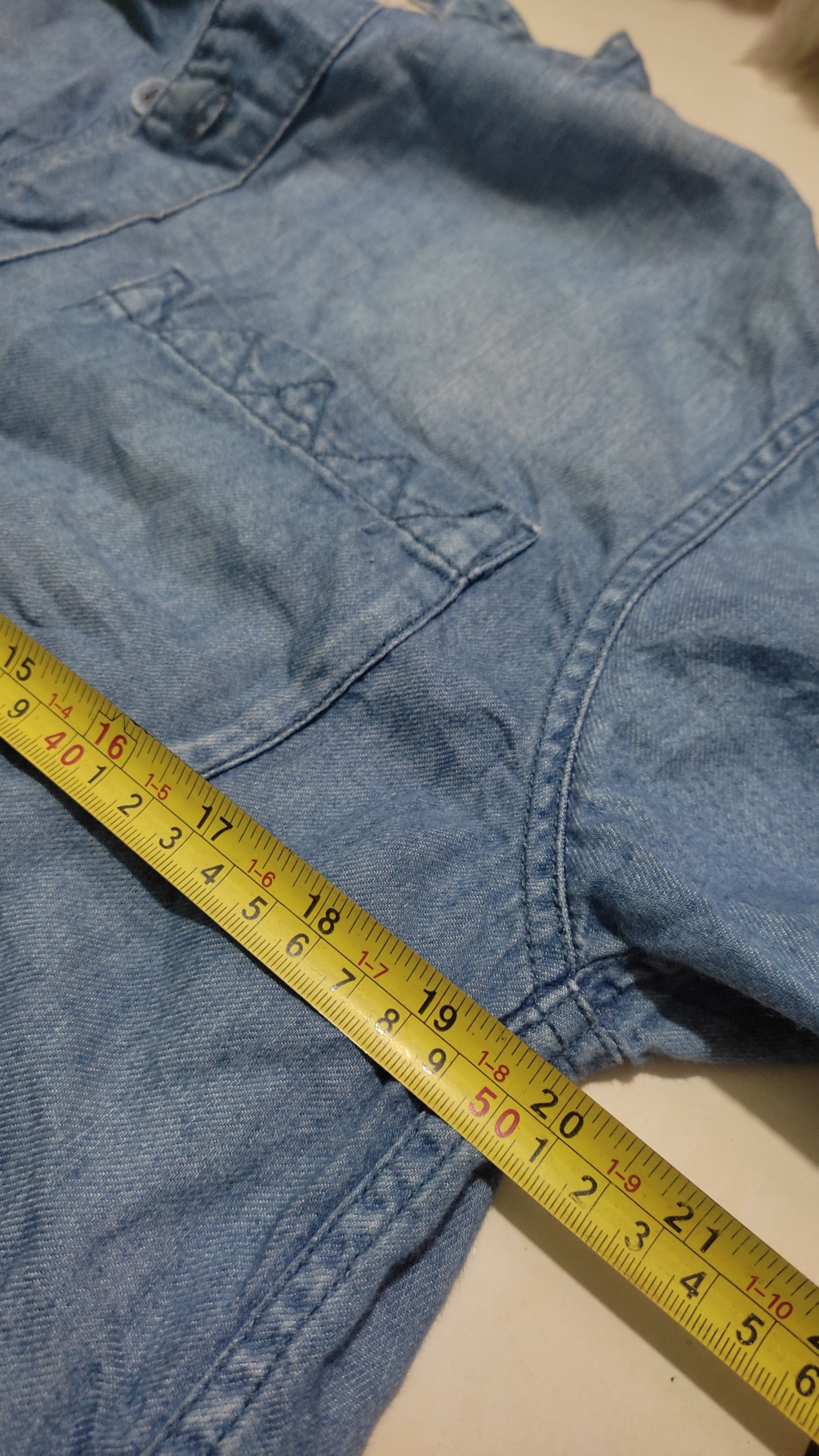 White Mountaineering Grandad Colar Denim Shirt ss14 Size US S / EU 44-46 / 1 - 3 Thumbnail