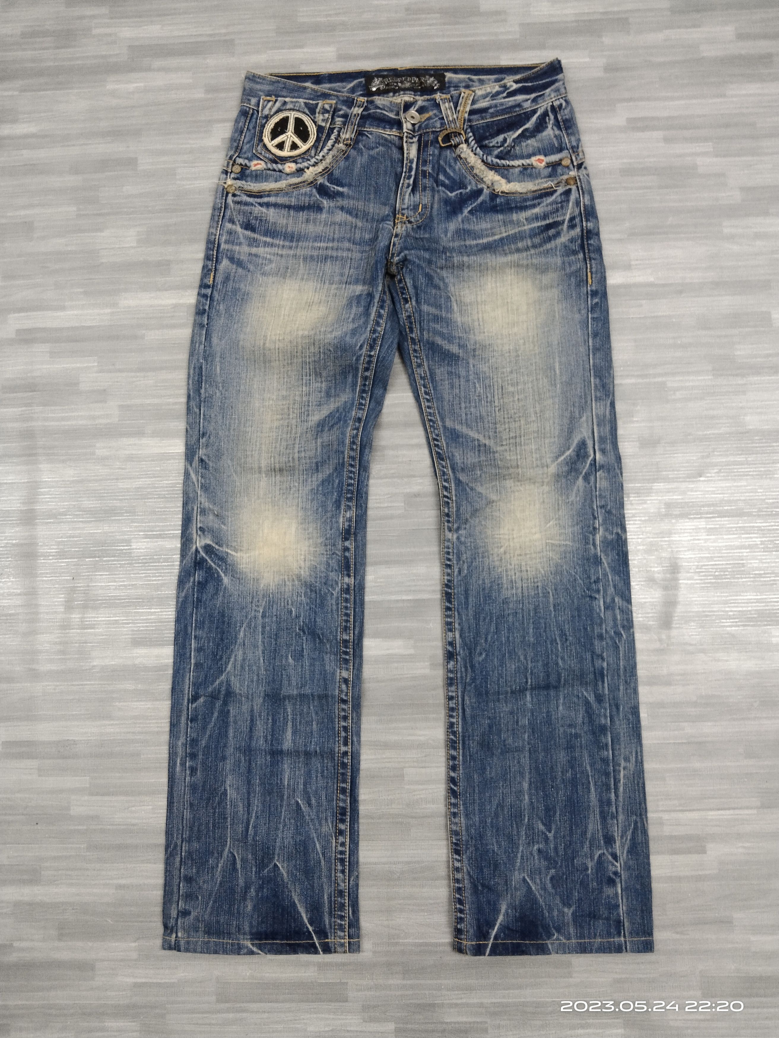 Other SMILE KAPITAL STYLE RED PAPPER DENIM PANTS Size US 30 / EU 46 - 2 Thumbnail