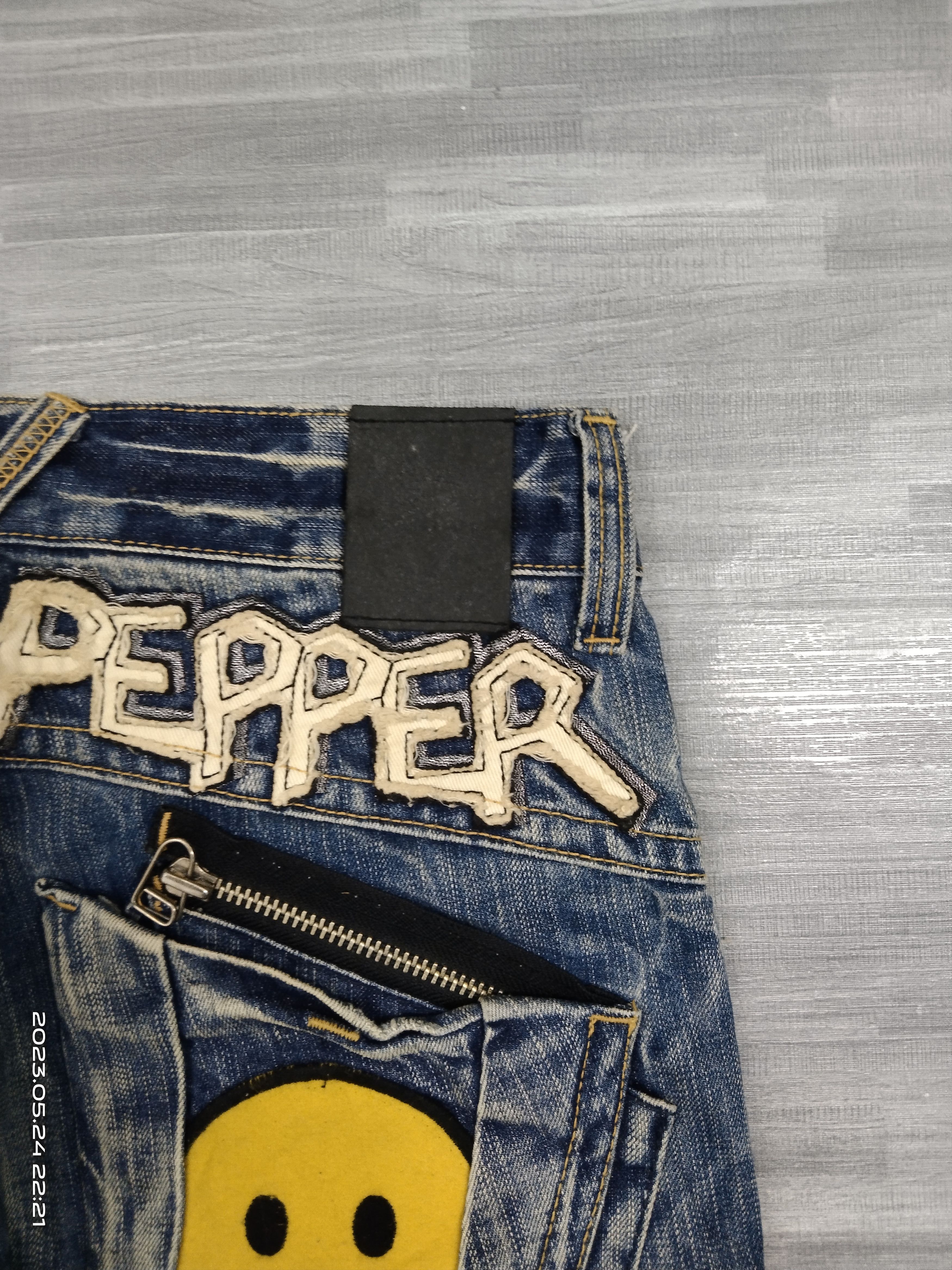 Other SMILE KAPITAL STYLE RED PAPPER DENIM PANTS Size US 30 / EU 46 - 7 Thumbnail