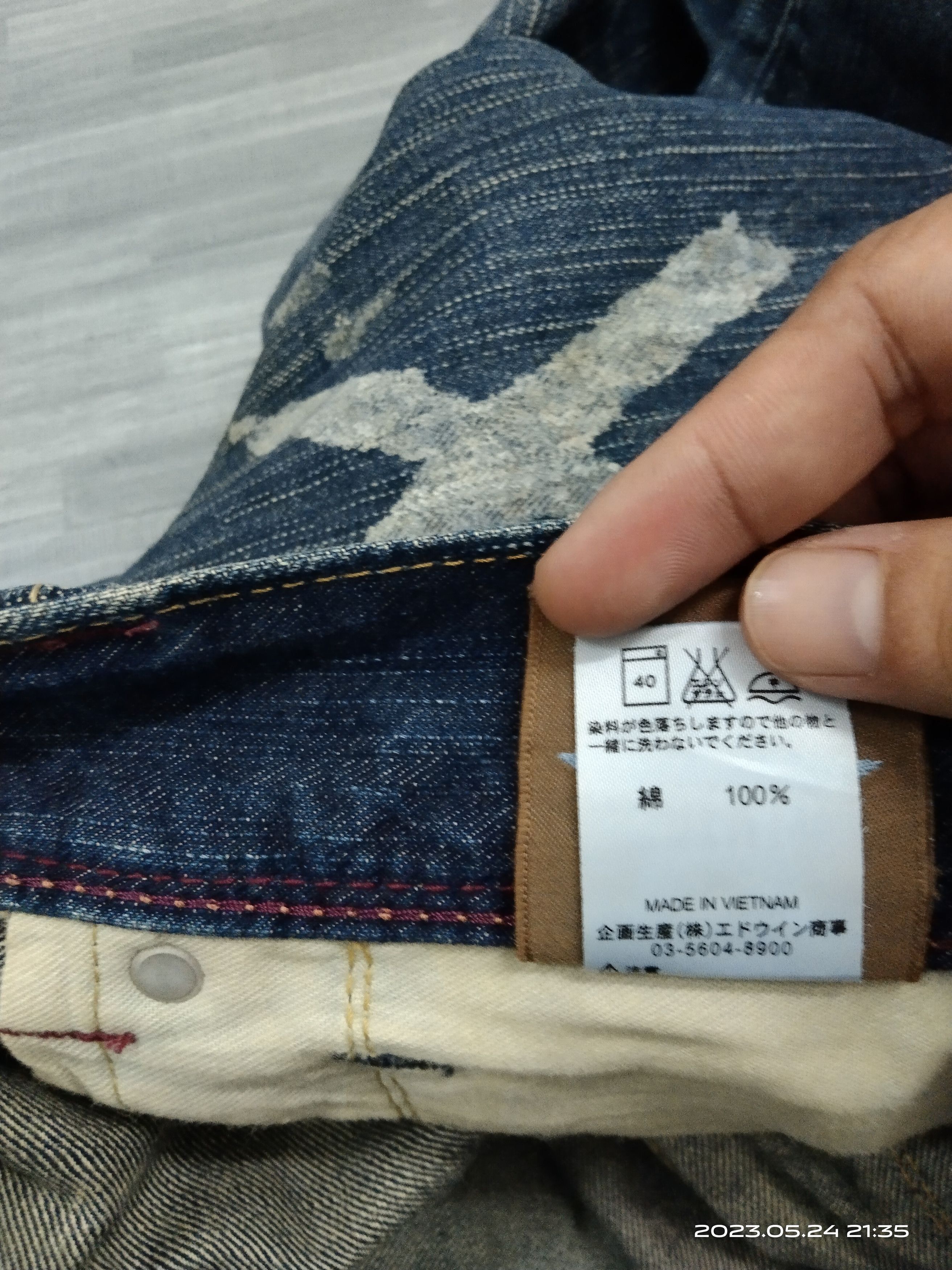 Vintage FLARE SICK LIBERTO DENIM PANTS Size US 29 - 8 Thumbnail