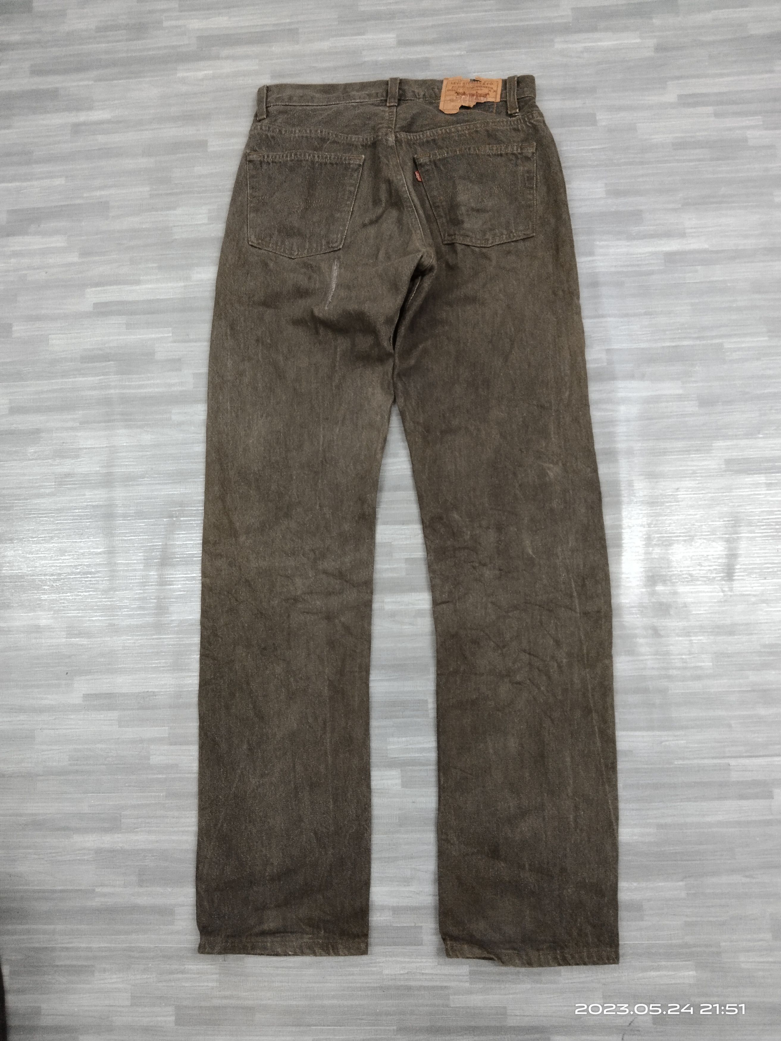 Levi's × Vintage SICK LEVIS 501 VINTAGE 90s DENIM PANTS Size US 29 - 3 Thumbnail