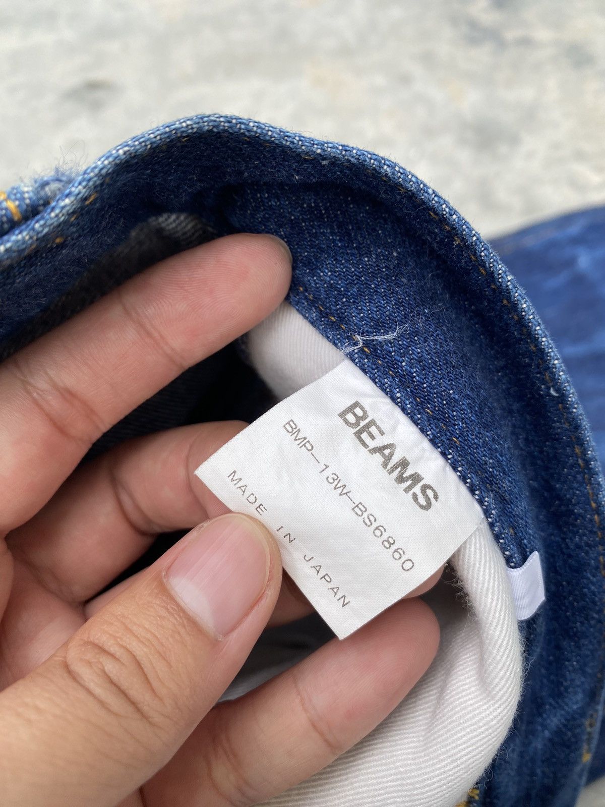 Beams Plus 🔥Express Shipping🔥 Beams Jeans Marble Lighting Nice Design Size US 34 / EU 50 - 4 Thumbnail