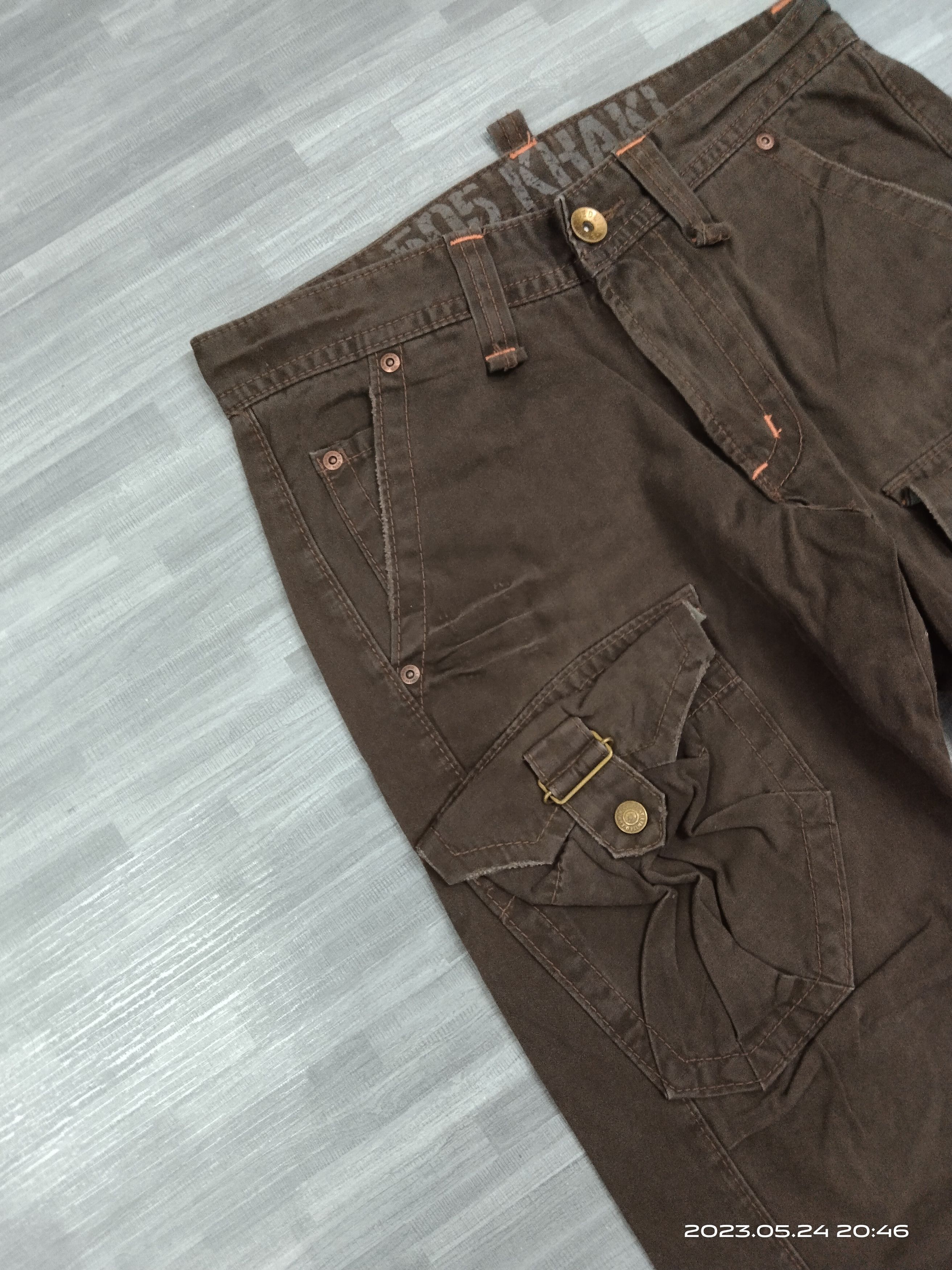 Japanese Brand FLARE TWIST BUSHPANTS 505 KHAKIS PANTS Size US 29 - 6 Thumbnail