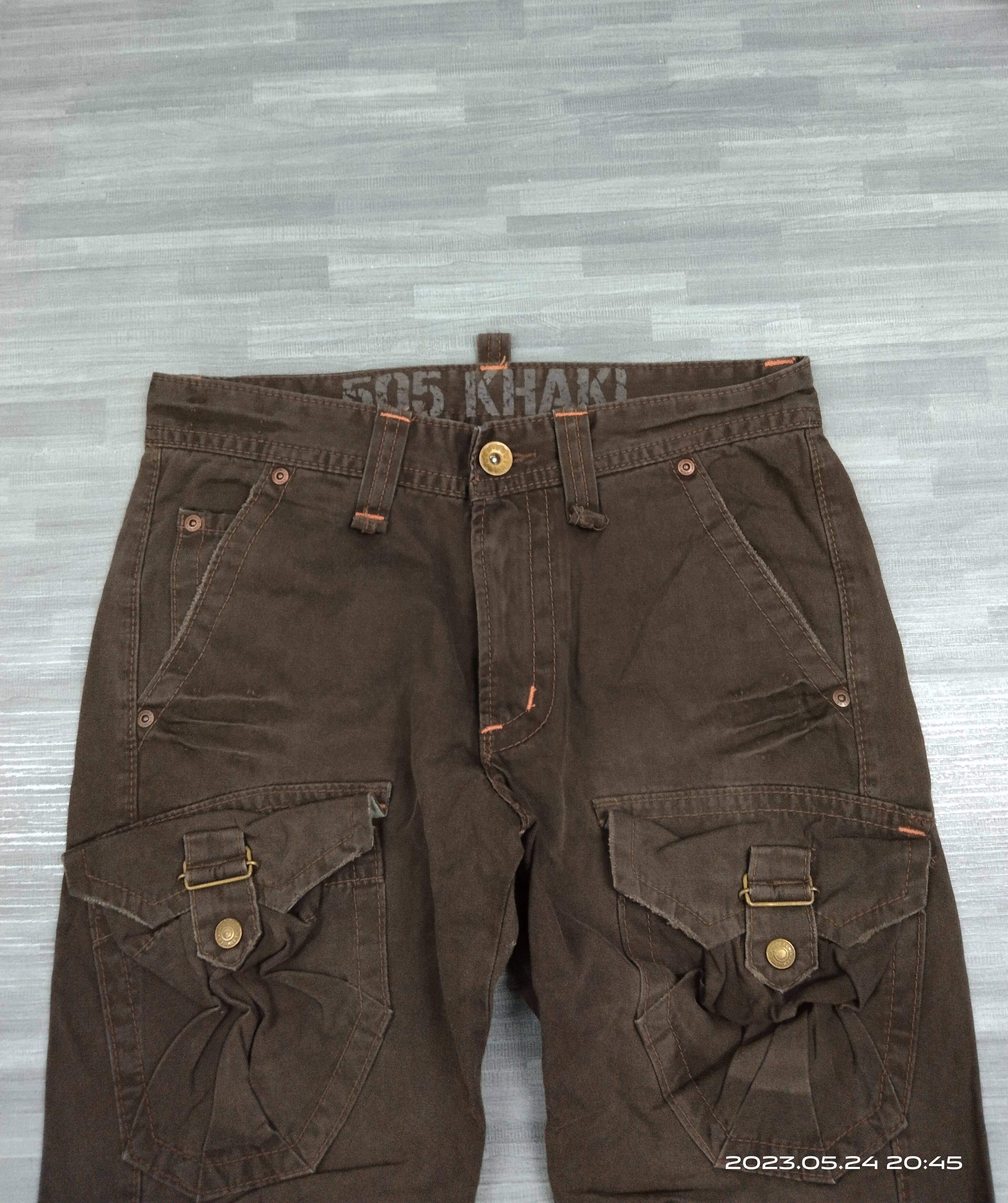 Japanese Brand FLARE TWIST BUSHPANTS 505 KHAKIS PANTS Size US 29 - 4 Thumbnail
