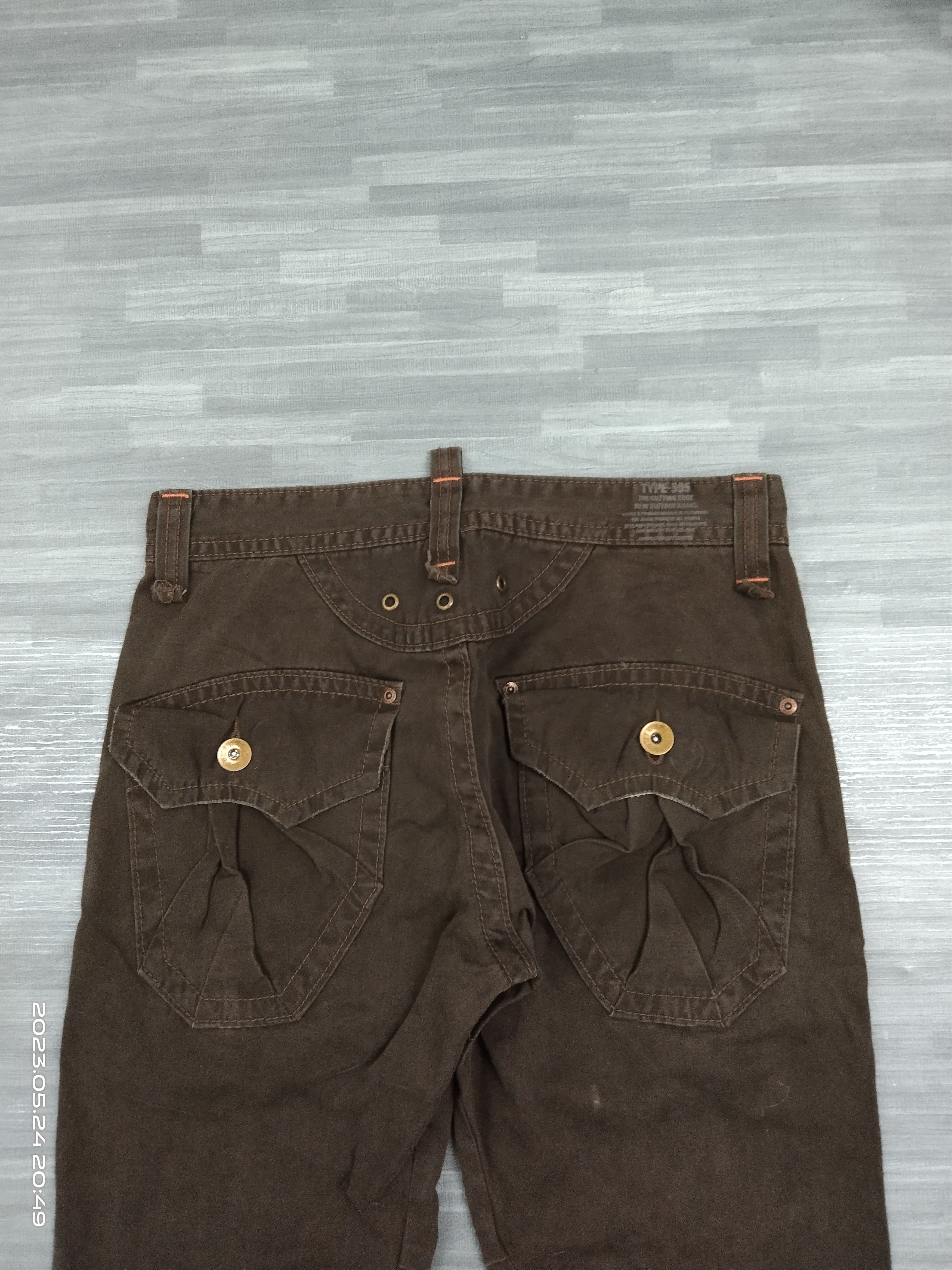 Japanese Brand FLARE TWIST BUSHPANTS 505 KHAKIS PANTS Size US 29 - 5 Thumbnail