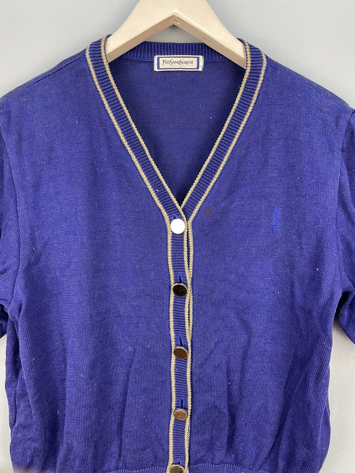 Yves Saint Laurent Yves Saint Laurent knitwear button up Size M / US 6-8 / IT 42-44 - 3 Thumbnail