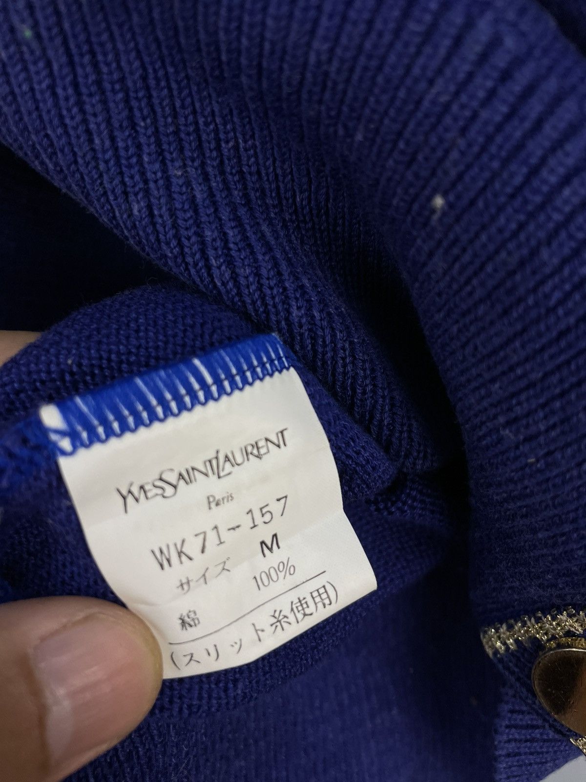 Yves Saint Laurent Yves Saint Laurent knitwear button up Size M / US 6-8 / IT 42-44 - 6 Thumbnail