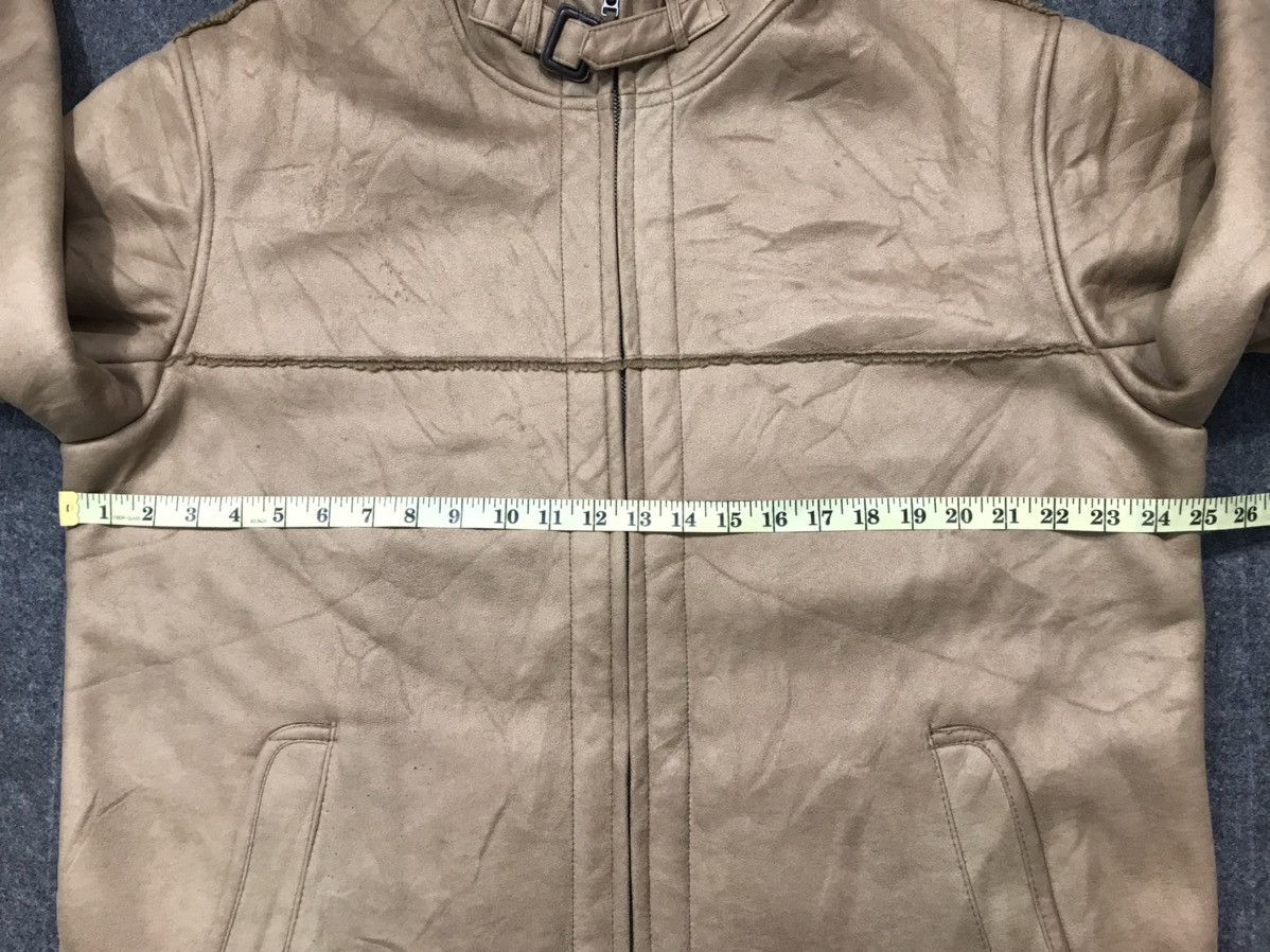 Japanese Brand × Vintage Crocodile Shearling Sherpa Jacket Double Pocket K2244j Size US XL / EU 56 / 4 - 11 Thumbnail