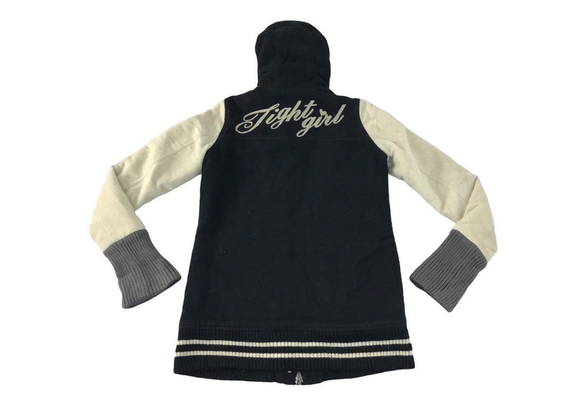 Japanese Brand HBG Varsity Hoodies Jacket Wool Snap Button Classic Modern Size US S / EU 44-46 / 1 - 2 Thumbnail
