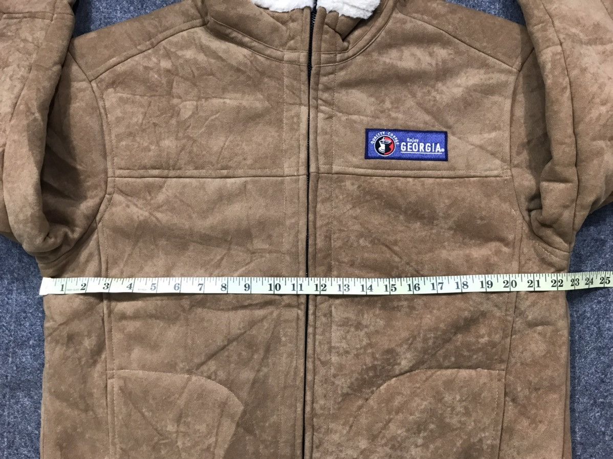 Vintage Georgia Shearling Sherpa Jacket Zipper Double Pocket Size US L / EU 52-54 / 3 - 13 Thumbnail