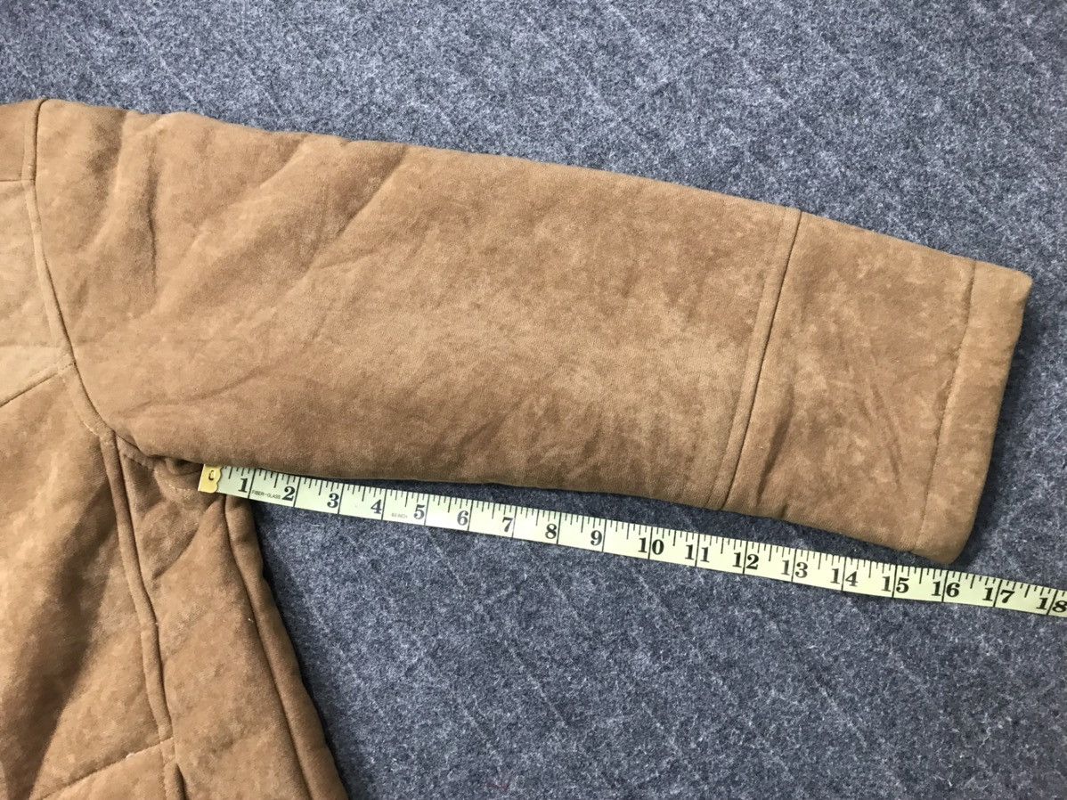 Vintage Georgia Shearling Sherpa Jacket Zipper Double Pocket Size US L / EU 52-54 / 3 - 15 Thumbnail