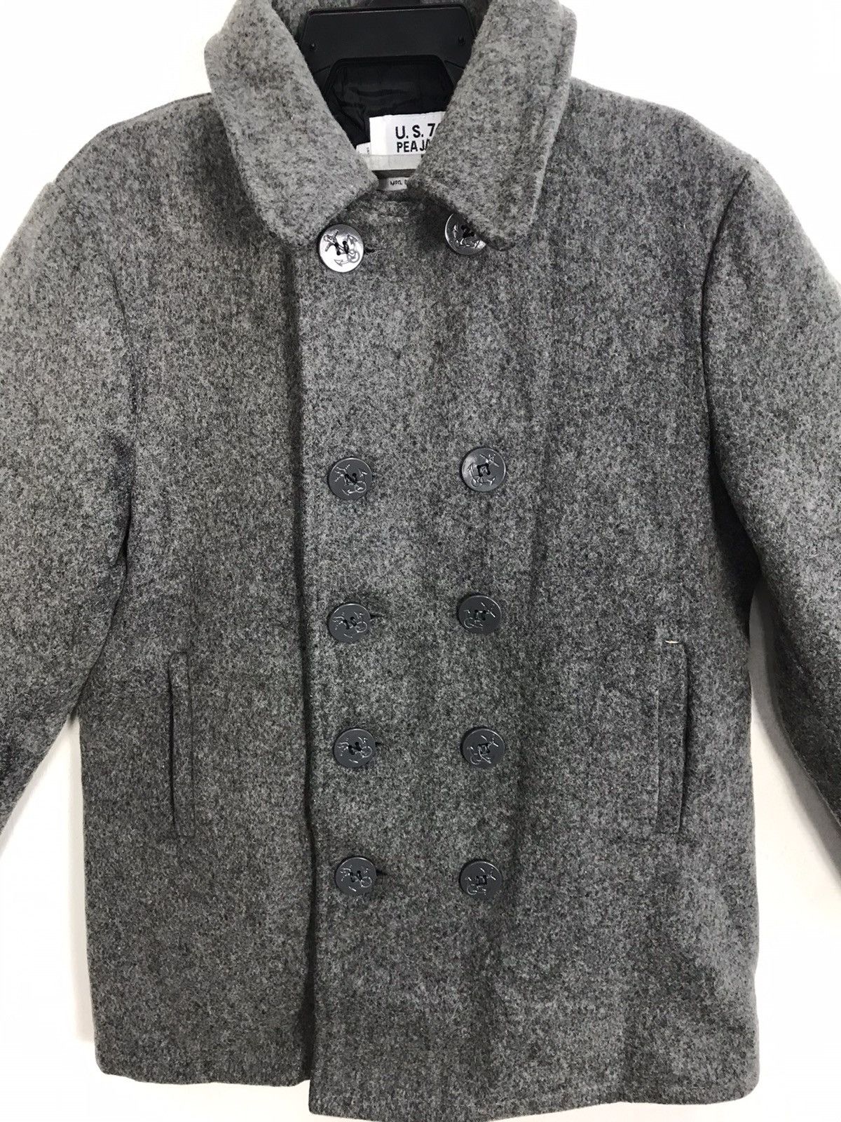 Schott U.S. 740N Schott Peajacket Double Breasted Jacket Size US L / EU 52-54 / 3 - 4 Thumbnail
