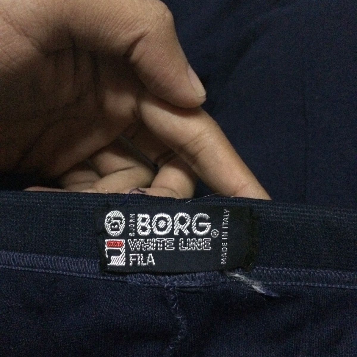 Bjorn Borg × Fila × Vintage Vintage 80s Fila Bjorn Borg MK1 White Line Size US S / EU 44-46 / 1 - 6 Thumbnail