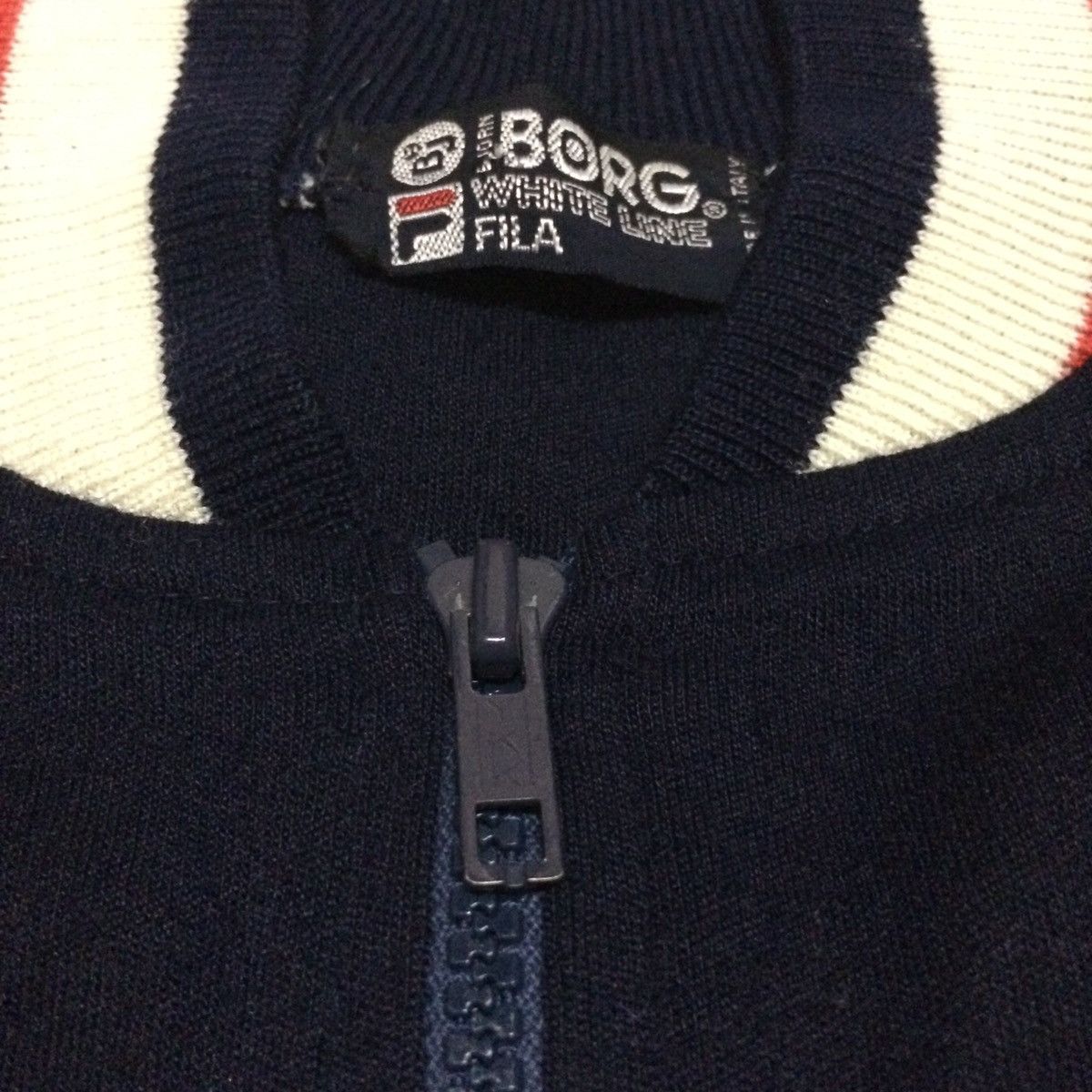 Bjorn Borg × Fila × Vintage Vintage 80s Fila Bjorn Borg MK1 White Line Size US S / EU 44-46 / 1 - 4 Thumbnail