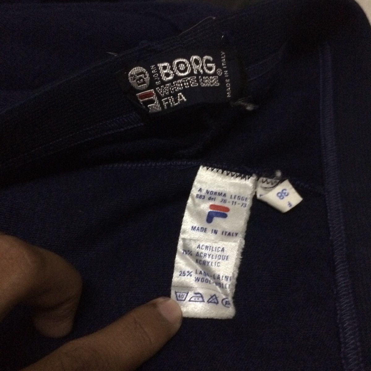 Bjorn Borg × Fila × Vintage Vintage 80s Fila Bjorn Borg MK1 White Line Size US S / EU 44-46 / 1 - 8 Thumbnail