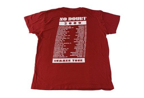 Band Tees No Doubt Summer Tour 2009 Promo Vintage Y2k Tee Size US L / EU 52-54 / 3 - 1 Thumbnail