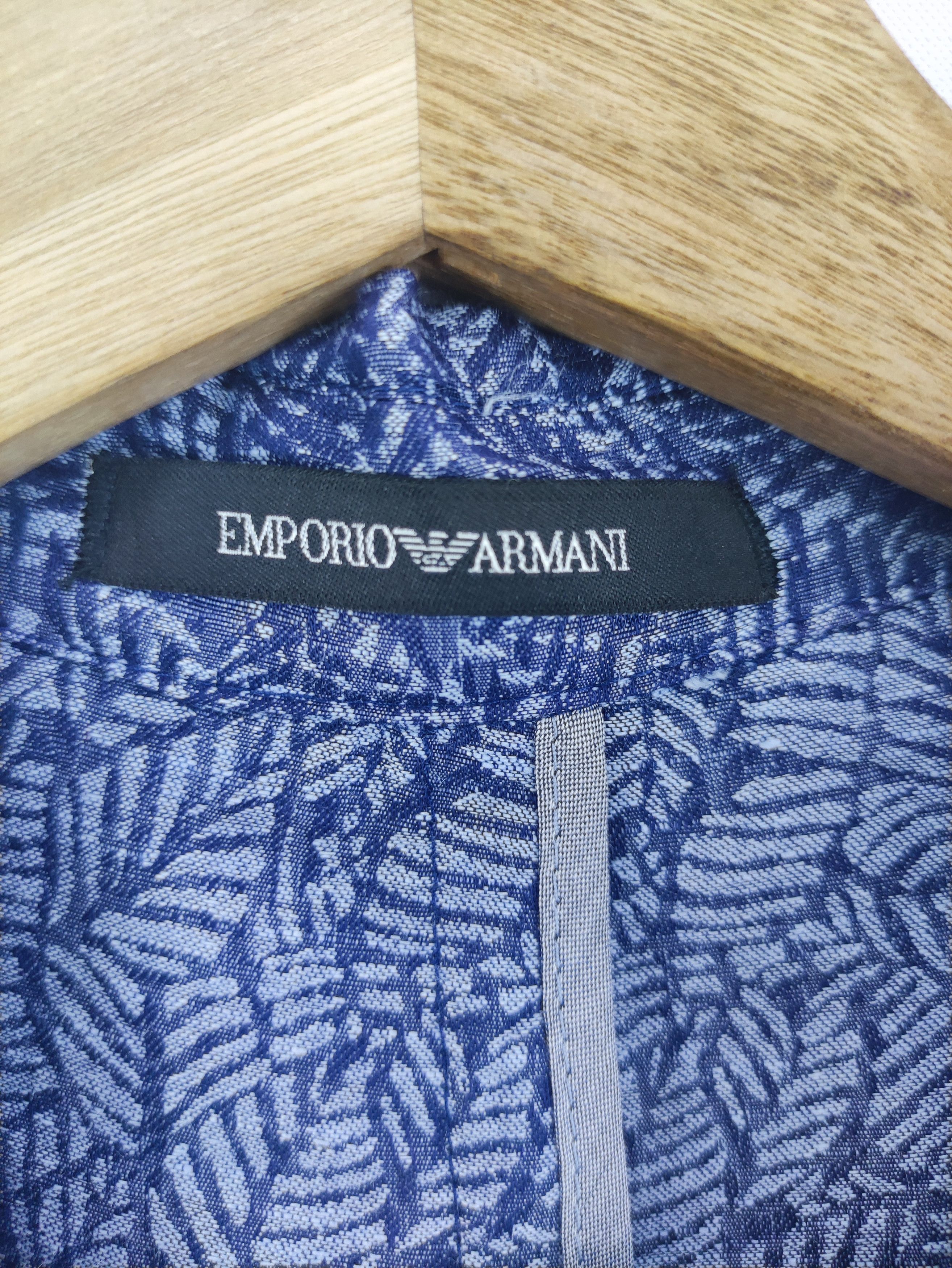 Emporio Armani Emporia Armani Coat Blazer Suit Jacket Size US M / EU 48-50 / 2 - 2 Thumbnail