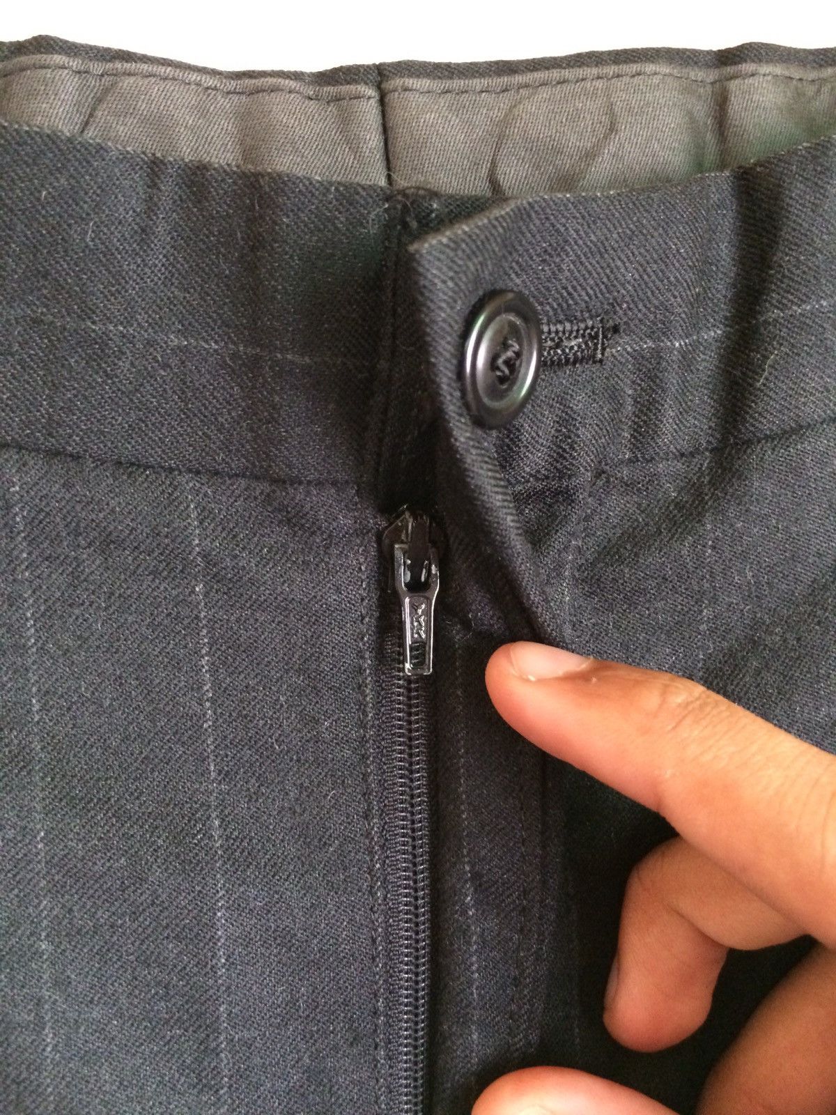 Issey Miyake × Japanese Brand Vintage issey miyake wool pants Size US 28 / EU 44 - 7 Thumbnail