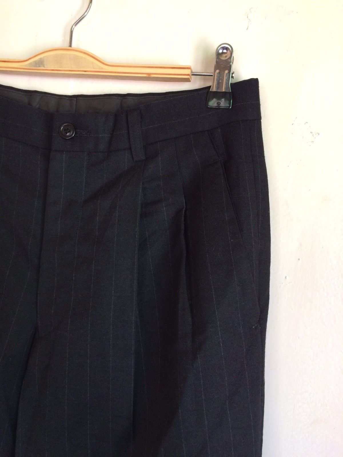 Issey Miyake × Japanese Brand Vintage issey miyake wool pants Size US 28 / EU 44 - 3 Thumbnail