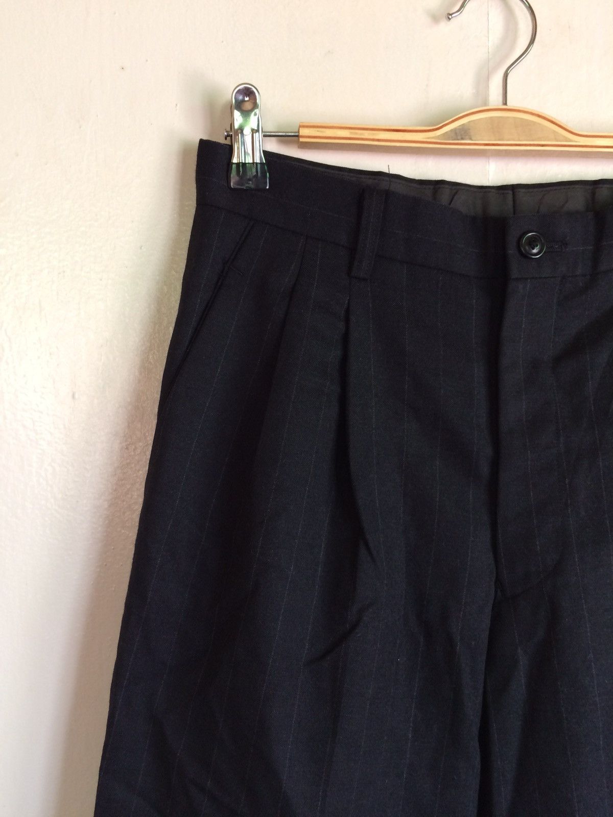 Issey Miyake × Japanese Brand Vintage issey miyake wool pants Size US 28 / EU 44 - 4 Thumbnail