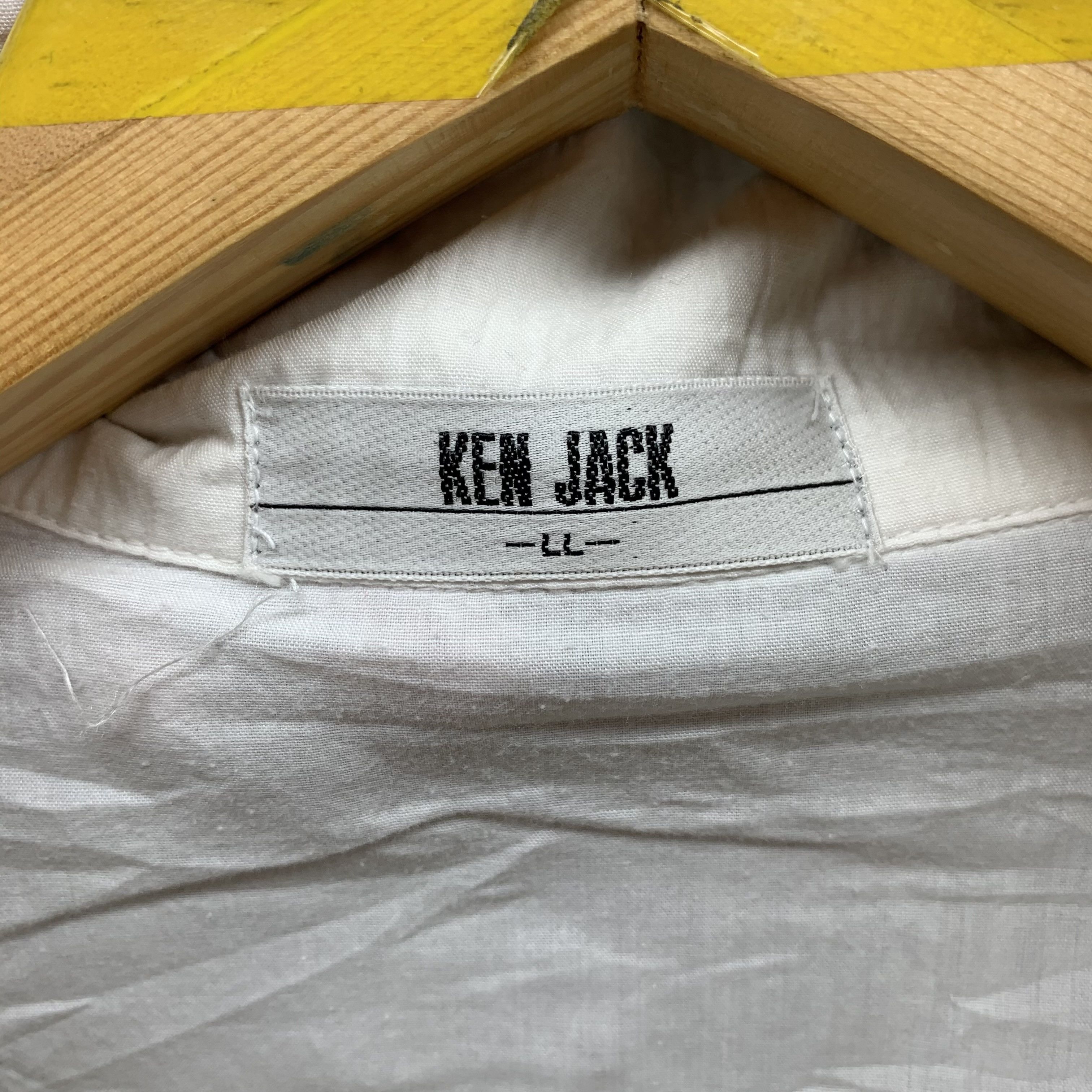 Japanese Brand Ken Jack White Lite Jacket #3214-56 Size US L / EU 52-54 / 3 - 5 Thumbnail