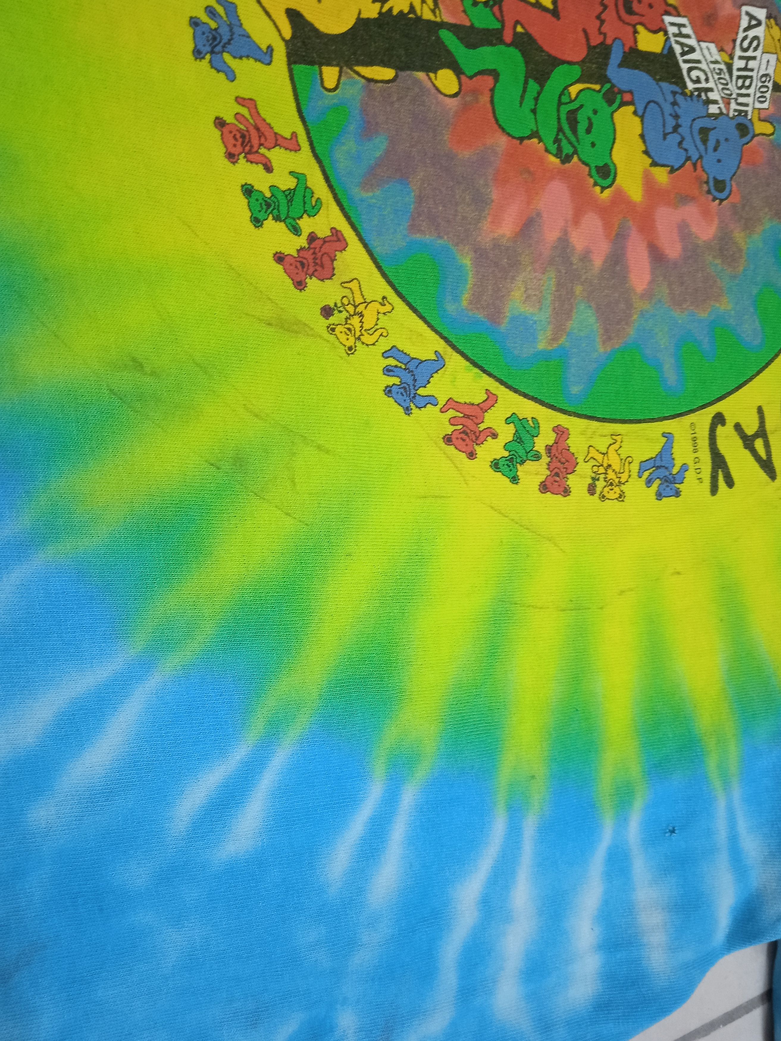 Other Vintage Grateful Dead 2001T-Shirt Band Distressed Size US L / EU 52-54 / 3 - 5 Thumbnail