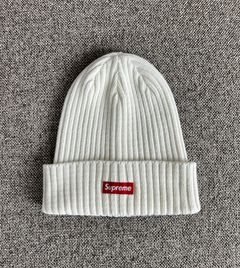 Supreme Overdyed Ribbed Knit Beanie - Red