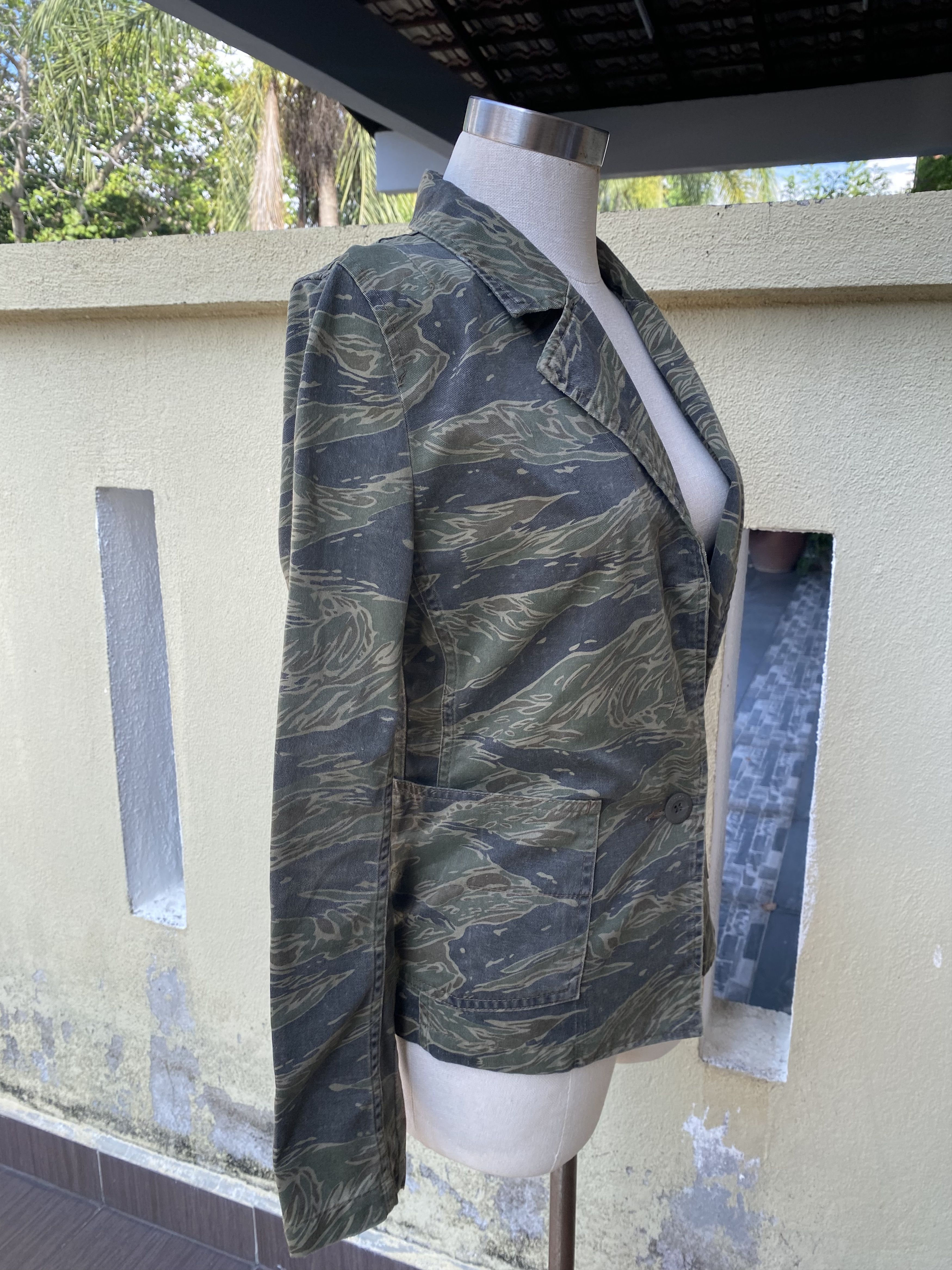 Hysteric Glamour 90s tiger stripe blazer Size M / US 6-8 / IT 42-44 - 4 Thumbnail