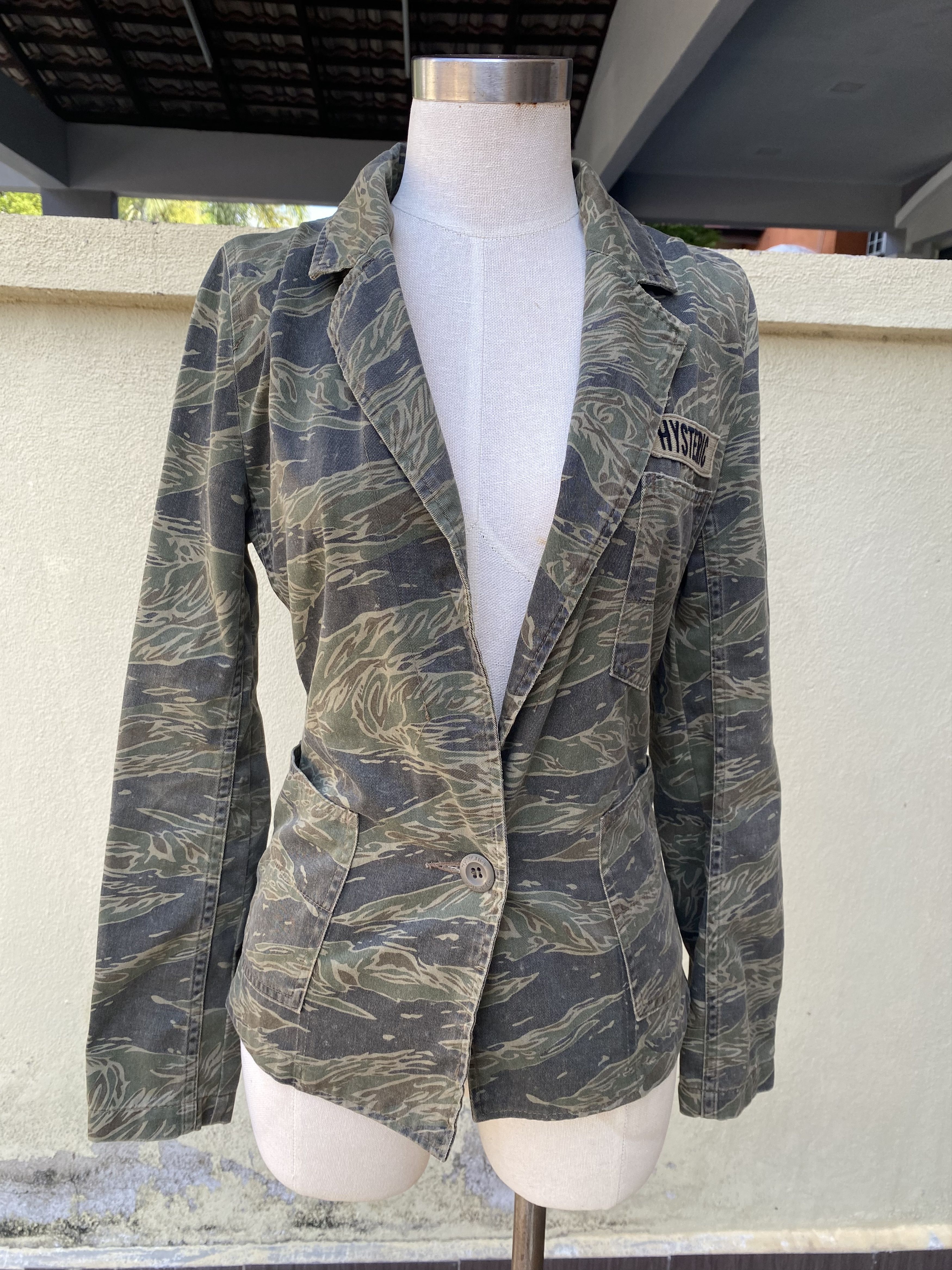 Hysteric Glamour 90s tiger stripe blazer Size M / US 6-8 / IT 42-44 - 8 Thumbnail
