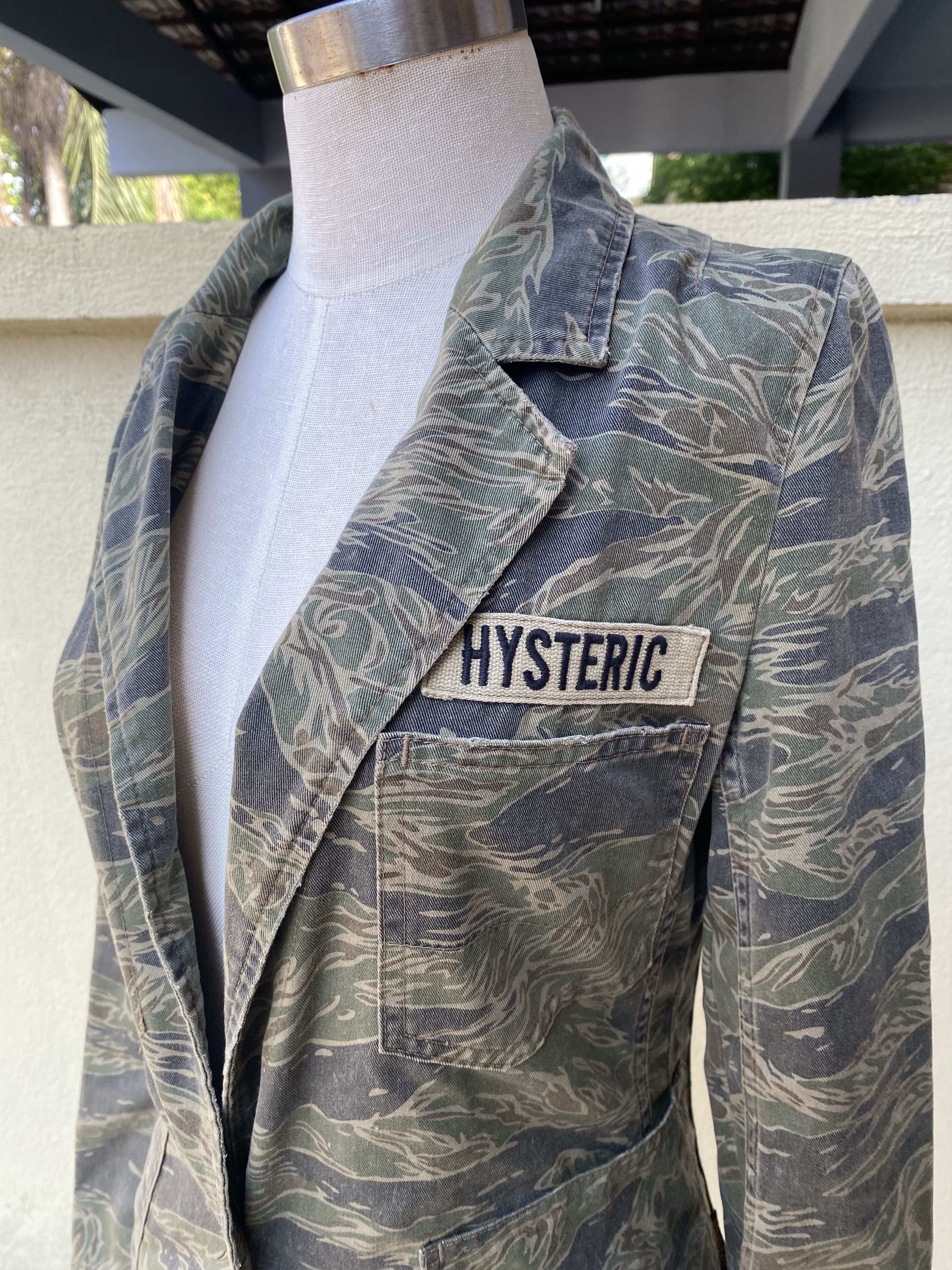 Hysteric Glamour 90s tiger stripe blazer Size M / US 6-8 / IT 42-44 - 1 Thumbnail