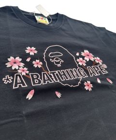 A Bathing Ape Men Sakura Tee pink