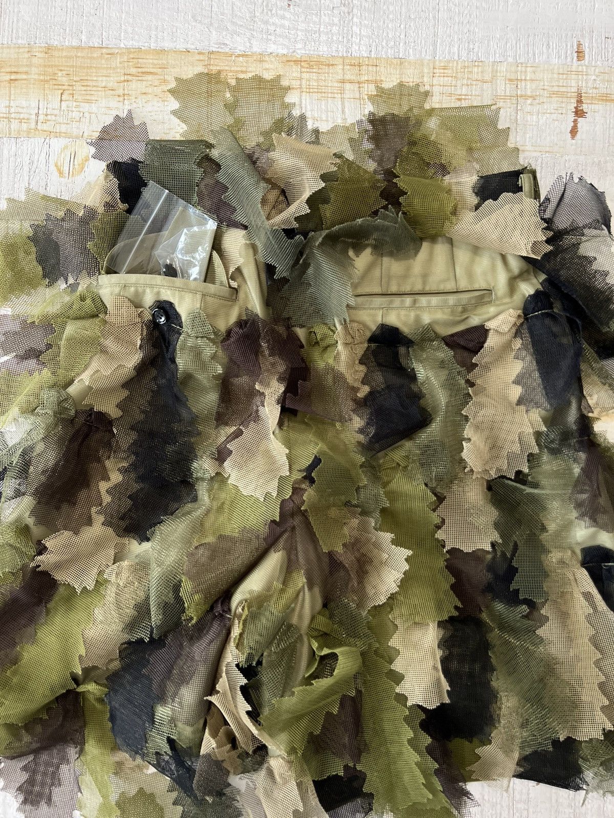 Comme des Garcons Comme Des Garçon 2018 Ghillie Shorts Size US 30 / EU 46 - 4 Thumbnail