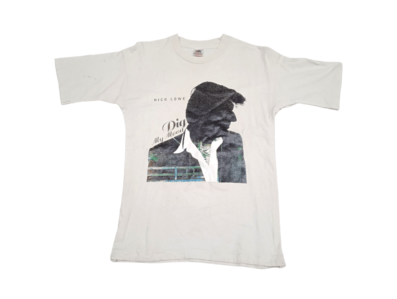 Other × Vintage Vintage Nick Lowe 1998 Japan Tour T-Shirt Band Size US S / EU 44-46 / 1 - 1 Thumbnail