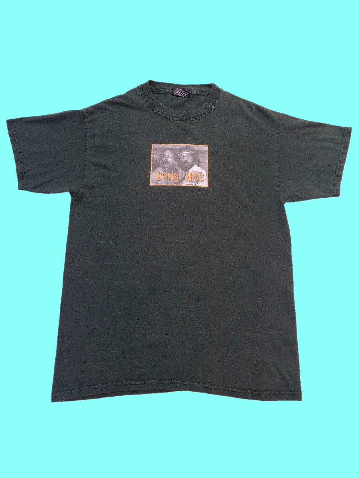 Vintage Vintage 90s Serial Killer Cheech & Chong Comedy Duo Size US L / EU 52-54 / 3 - 1 Thumbnail