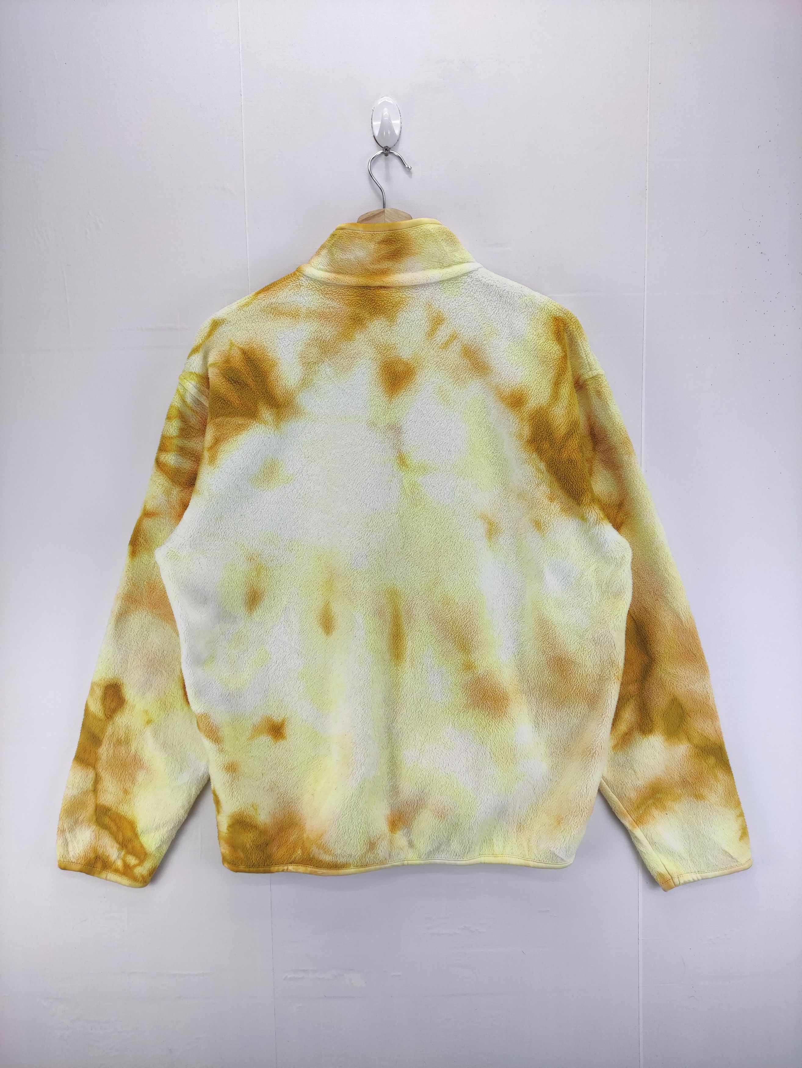 Uniqlo Vintage Uniqlo Fleece Sweater Tie Dye Zipper Size US L / EU 52-54 / 3 - 8 Thumbnail