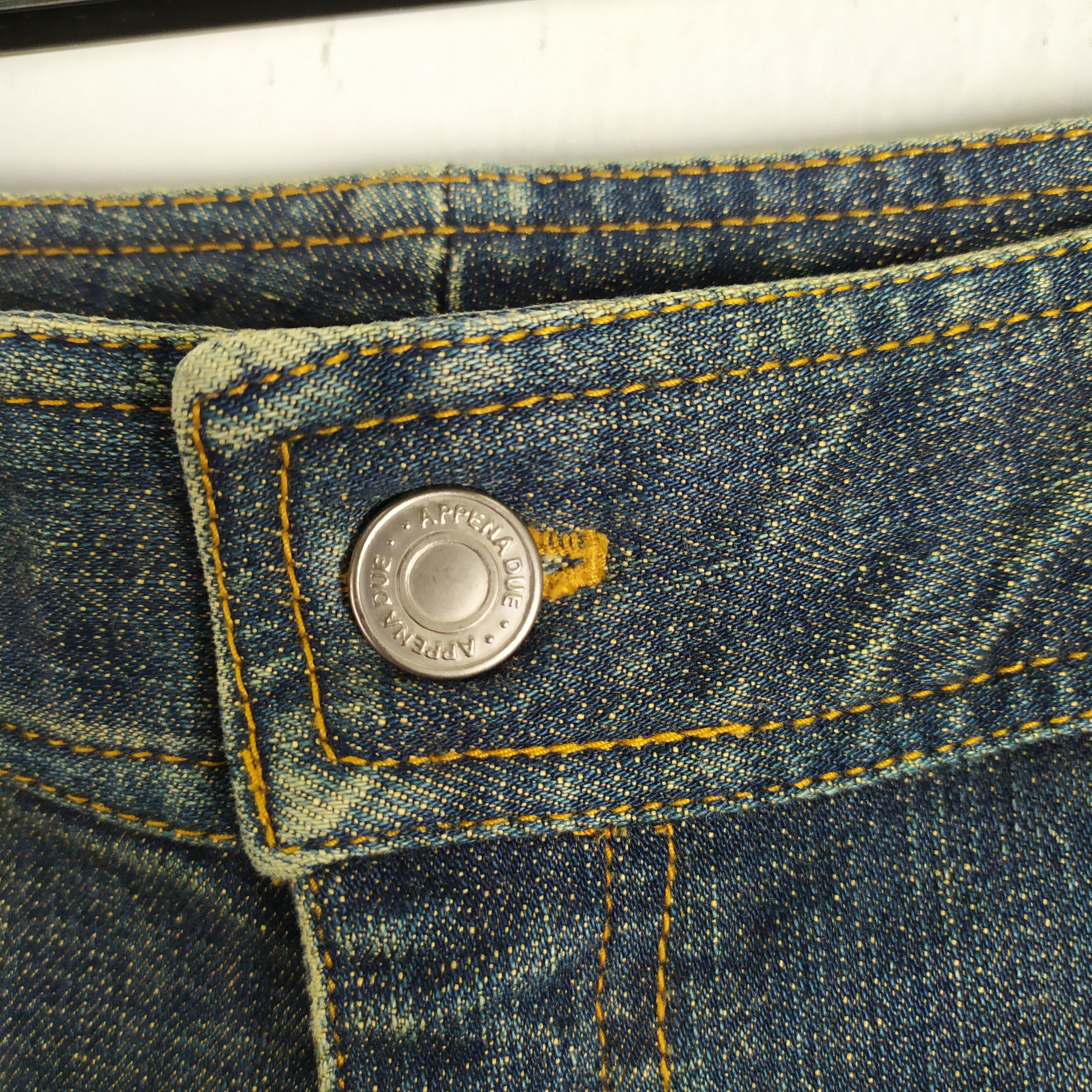 Japanese Brand × Jean Appena Due Jean Flare style Cargo Pants Multipocket Size US 28 / EU 44 - 16 Thumbnail