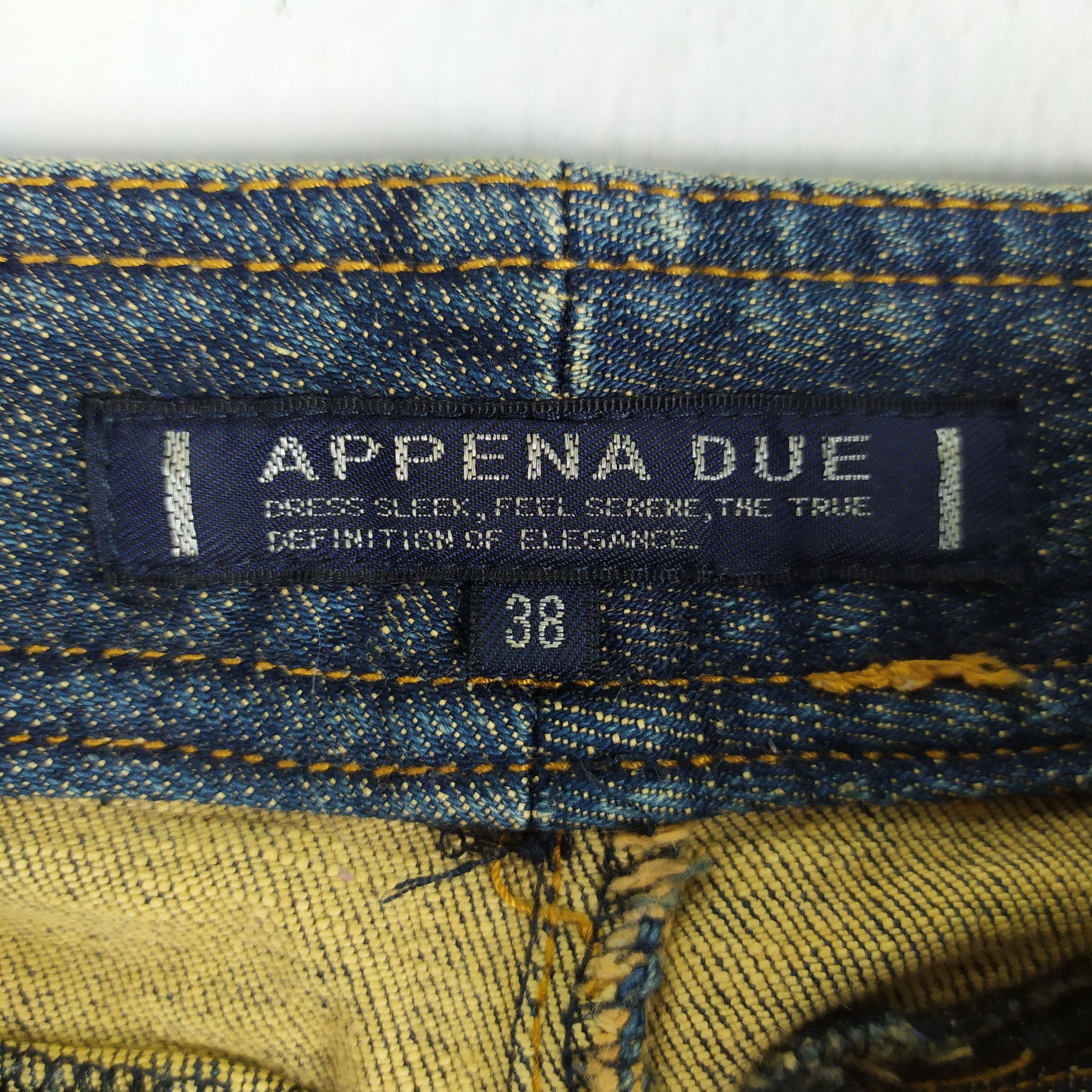 Japanese Brand × Jean Appena Due Jean Flare style Cargo Pants Multipocket Size US 28 / EU 44 - 14 Thumbnail