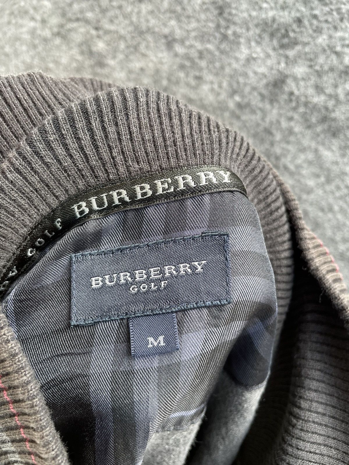 Burberry BURBERRY GOLF ZIPPER JACKET Size US M / EU 48-50 / 2 - 5 Thumbnail