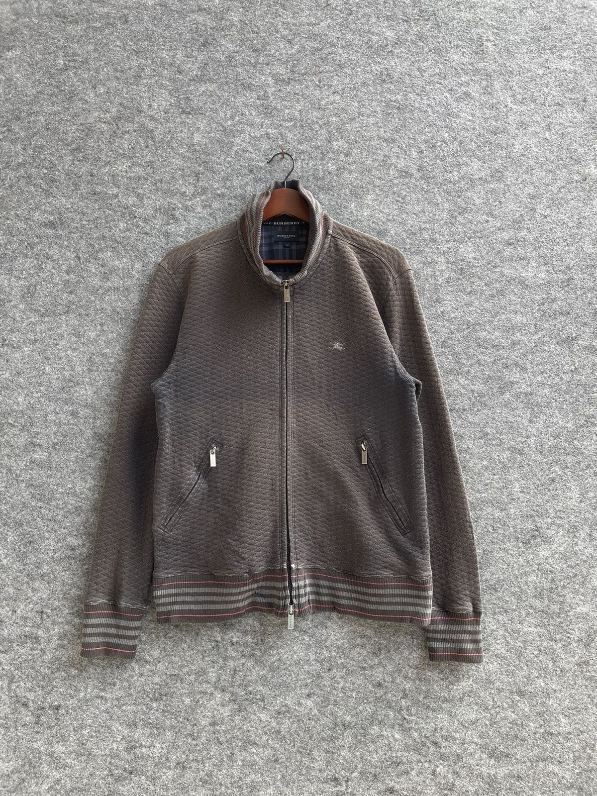 Burberry BURBERRY GOLF ZIPPER JACKET Size US M / EU 48-50 / 2 - 1 Thumbnail