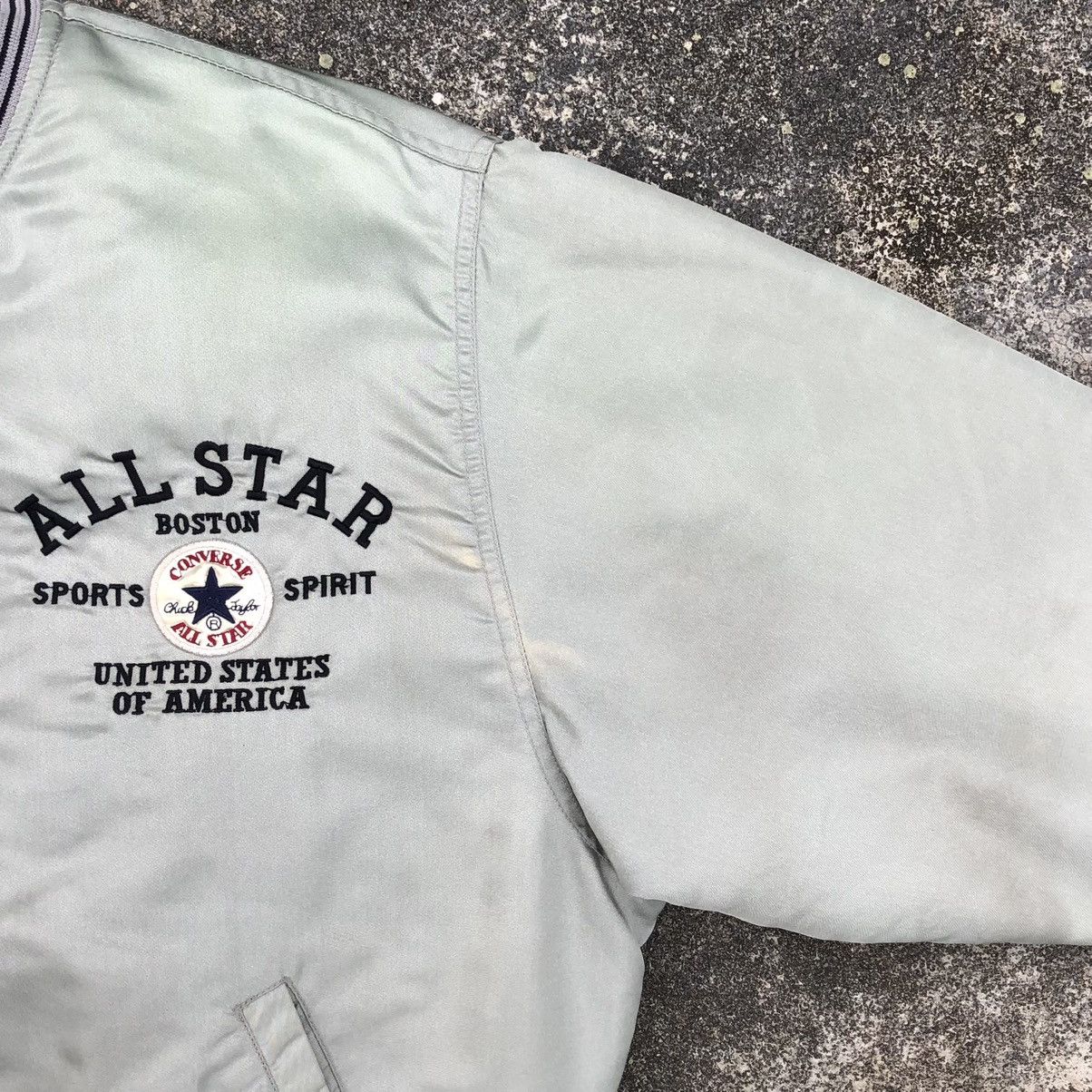 Converse VTG Converse Chuck Taylor Embroidered Logo Bomber Jacket Size US L / EU 52-54 / 3 - 9 Thumbnail