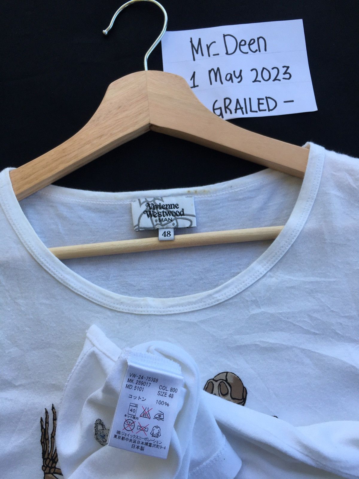 Vivienne Westwood Rare Vintage VivienneWestwood “Stop Climate Change” 2012 Tee Size US M / EU 48-50 / 2 - 12 Thumbnail